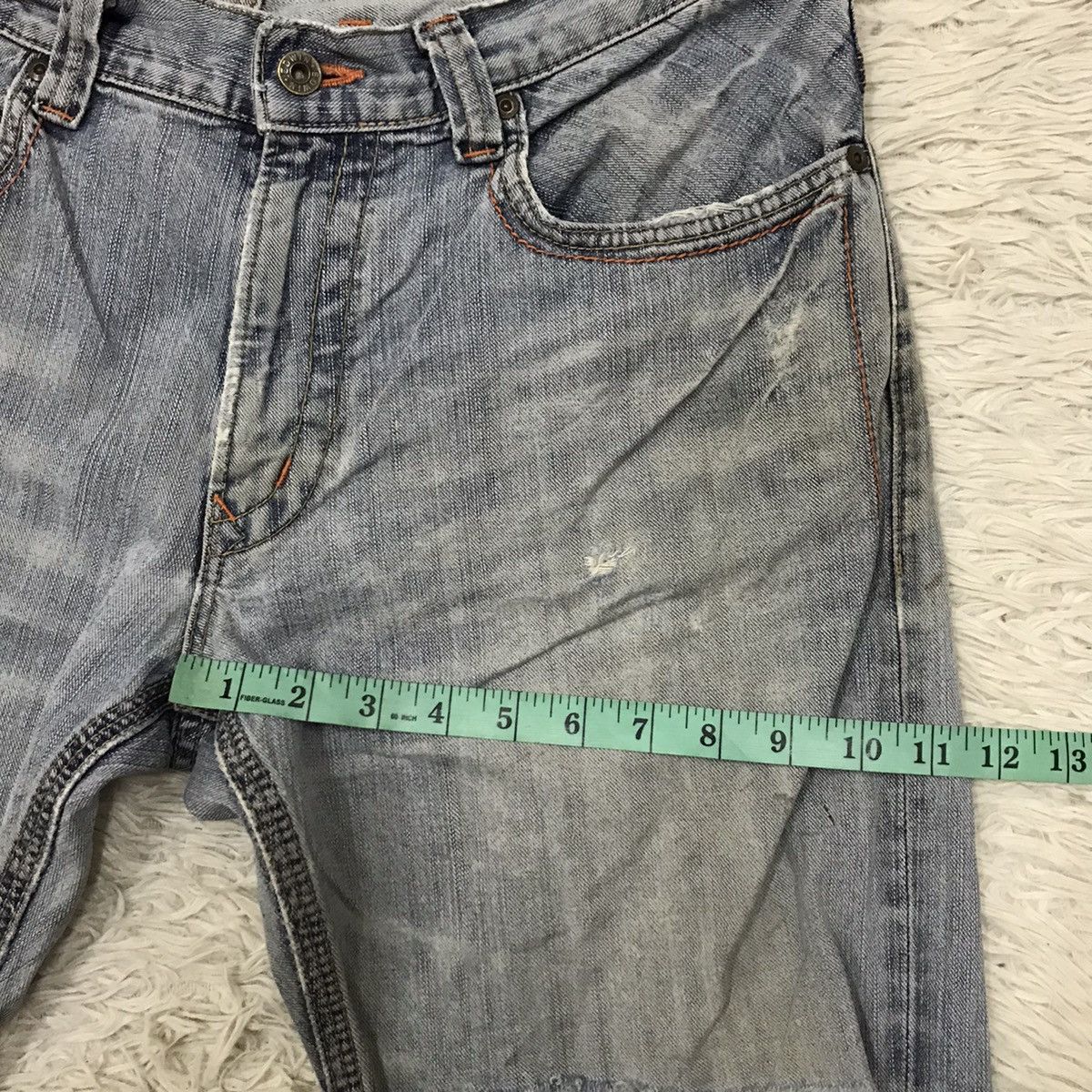 Edwin Vintage Edwin XU-S Distressed Design Jeans Size US 34 / EU 50 - 19 Thumbnail