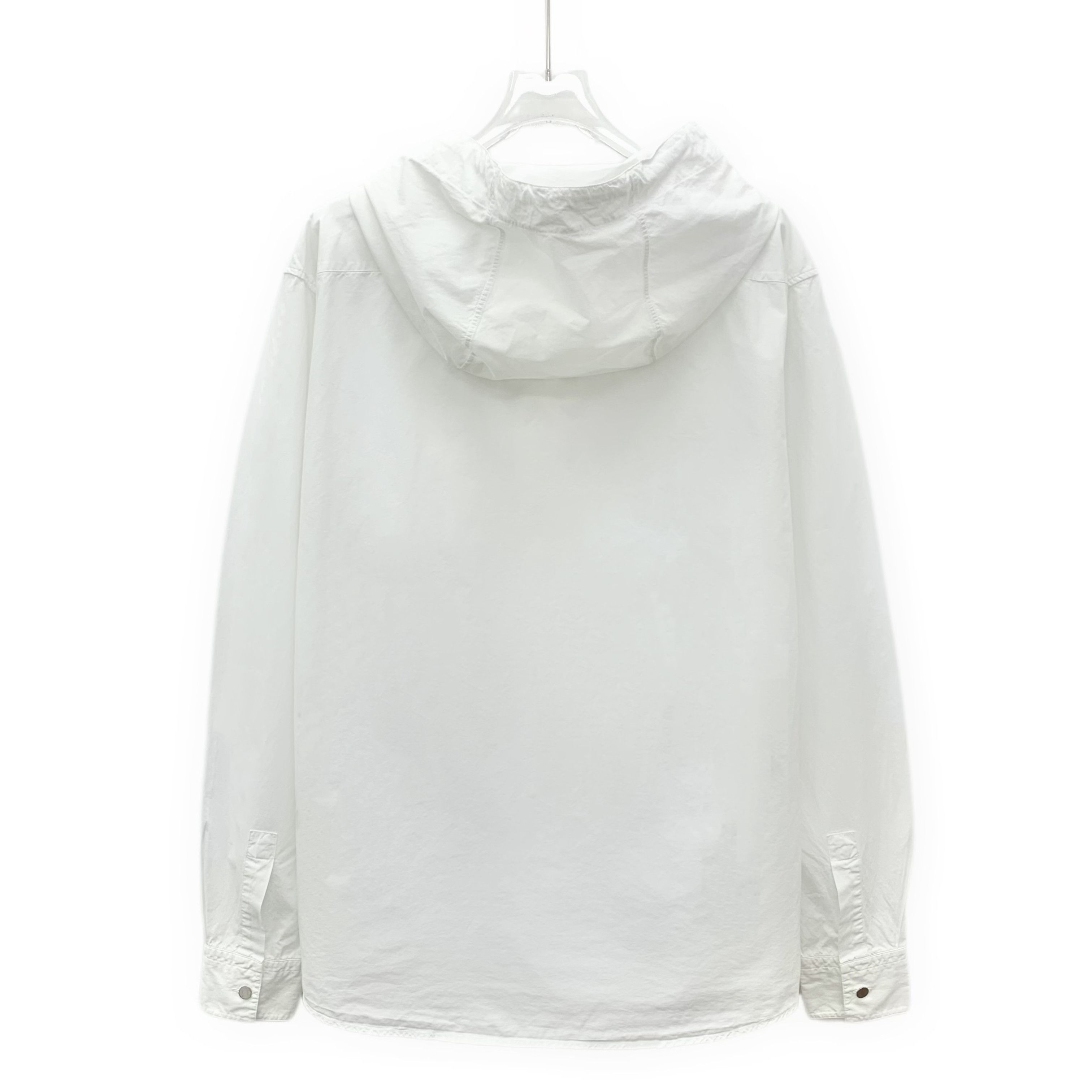 Hermes Hermès Drawstring Hoodie Jacket White (41) Size US XS / EU 42 / 0 - 2 Thumbnail