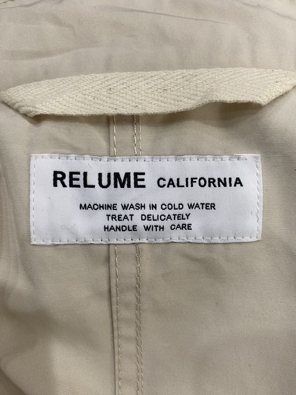 Japanese Brand RELUME CALIFORNIA Windbreaker Zipper Jacket Size US M / EU 48-50 / 2 - 12 Thumbnail