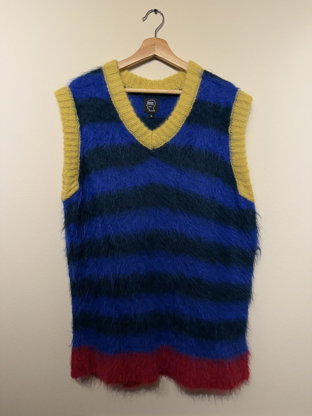 Brain Dead Brain Dead Alpaca Sweater Knit Vest Size US L / EU 52-54 / 3 - 1 Thumbnail