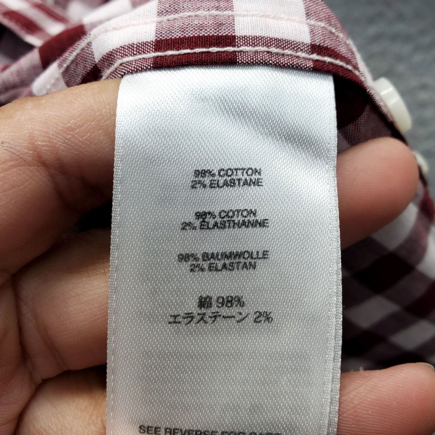J.Crew J.Crew Mens Shirt Multi Check Slim Stretch Button-Down M White? Multicolor 90s? Size US M / EU 48-50 / 2 - 6 Thumbnail
