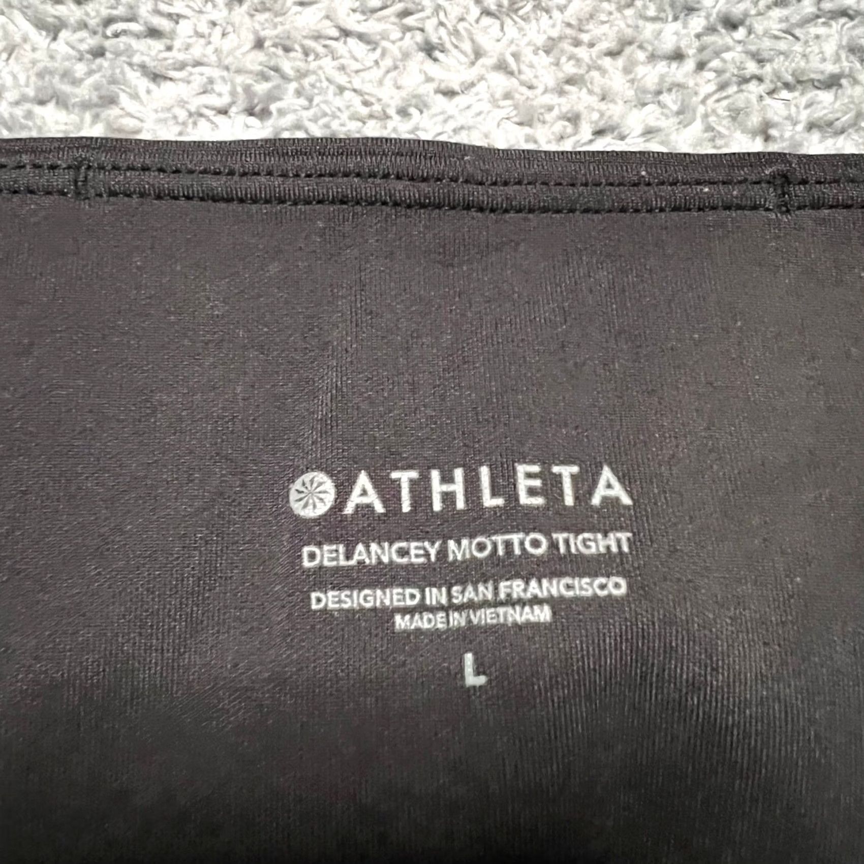 Athleta Athleta Leggings Pants Womens Delancey Motto Black L Regular Ankle Women Size 36" / US 14 / IT 50 - 5 Thumbnail