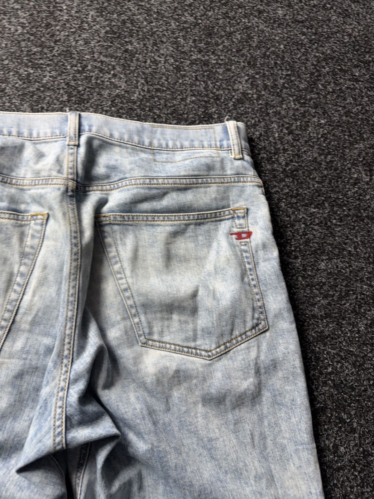 Diesel × Vintage Diesel Jeans Light Wash Y2K Style For Successful Living Size US 32 / EU 48 - 14 Thumbnail