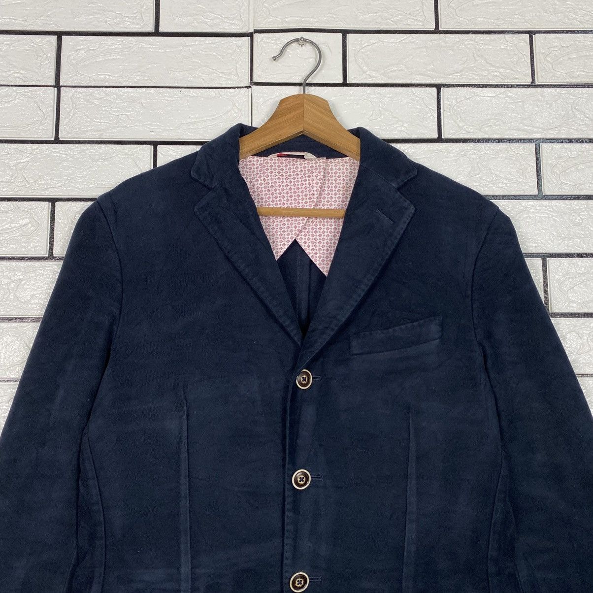 Vintage 📌Brooks Brothers 1818 Red Fleece Chore Jacket Size US M / EU 48-50 / 2 - 4 Thumbnail