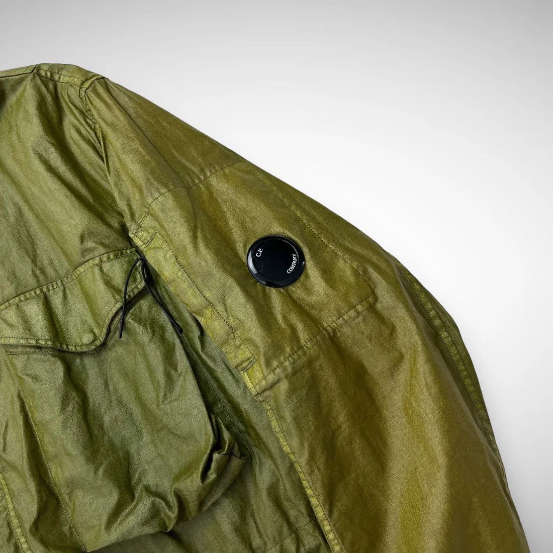 C.P. Company o1y1224 Logo Hooded Jacket in Military Green Size US S / EU 44-46 / 1 - 5 Thumbnail