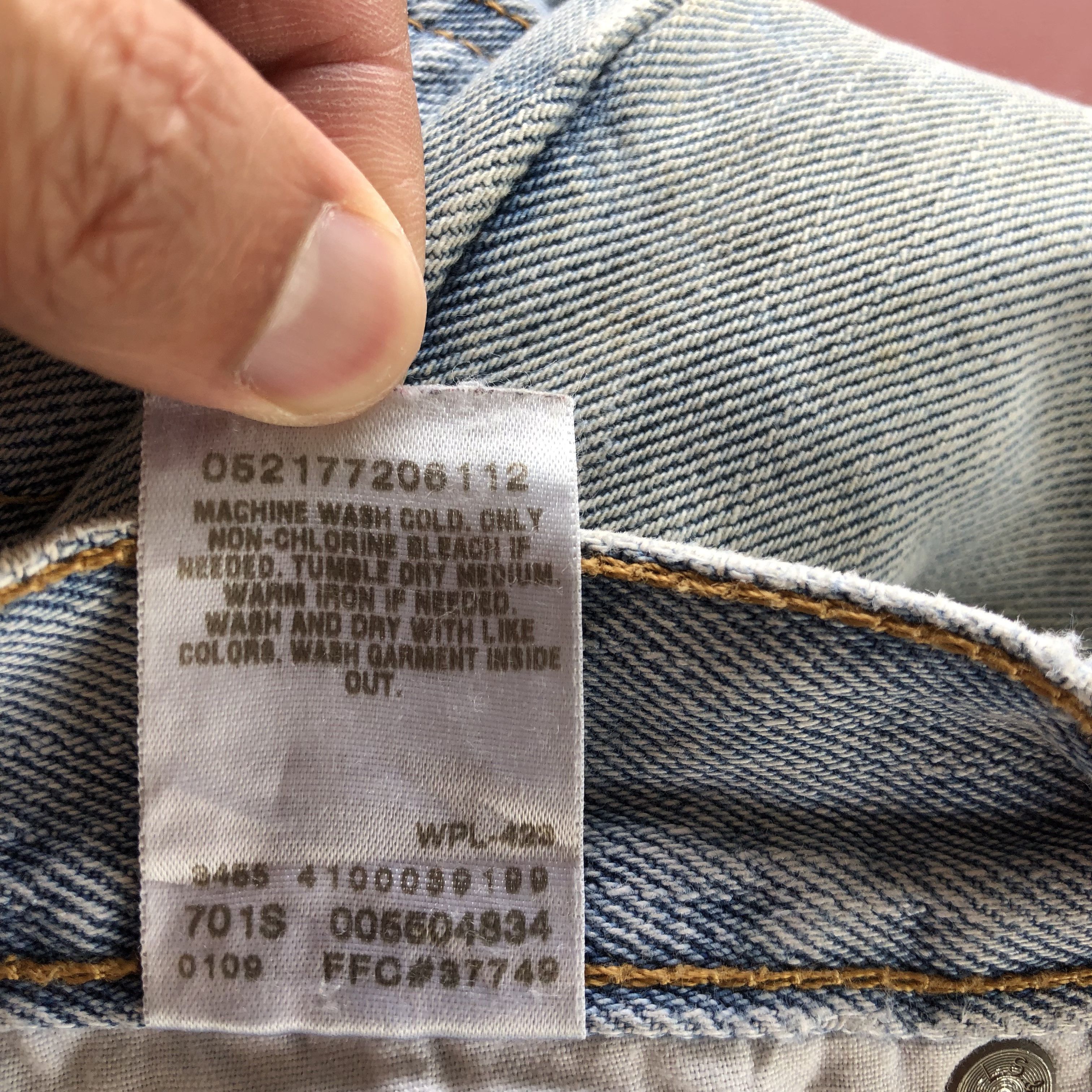 Levi's Vintage Y2K Dirty Levis Distressed Jeans Levi's Faded Denim Size US 34 / EU 50 - 10 Thumbnail