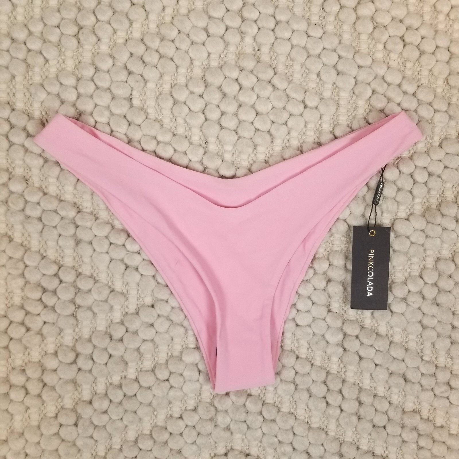 Other NWT PinkColada Bikini Bottoms Bubblegum Pink Sz XL Size ONE SIZE - 1 Thumbnail