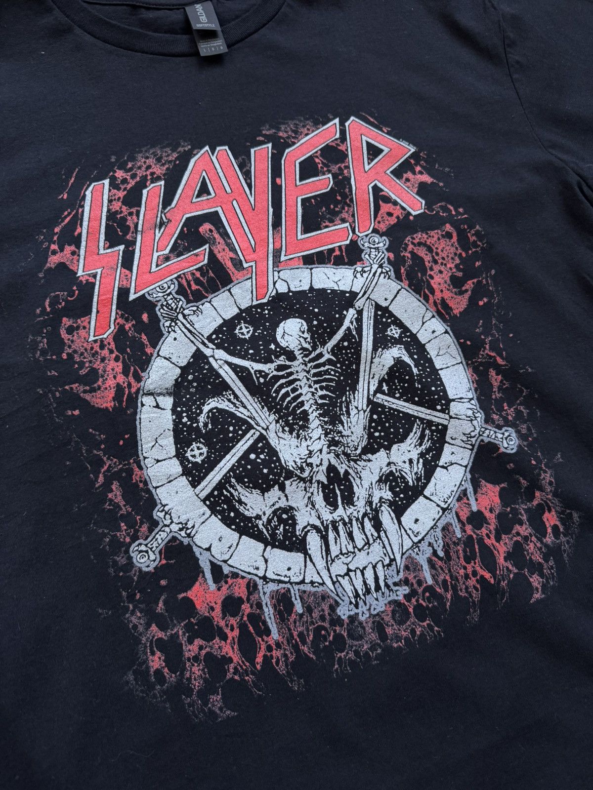 Slayer Slayer big logo tee Size US L / EU 52-54 / 3 - 2 Thumbnail