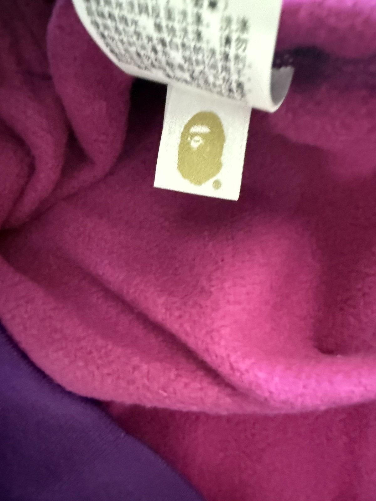 Bape Bape Purple Camo Shark Pull Over Size US S / EU 44-46 / 1 - 14 Thumbnail