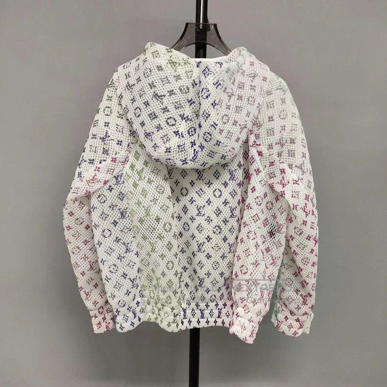 Louis Vuitton Louis Vuitton Organza Mesh Zip Jacket. Size US XL / EU 56 / 4 - 2 Thumbnail