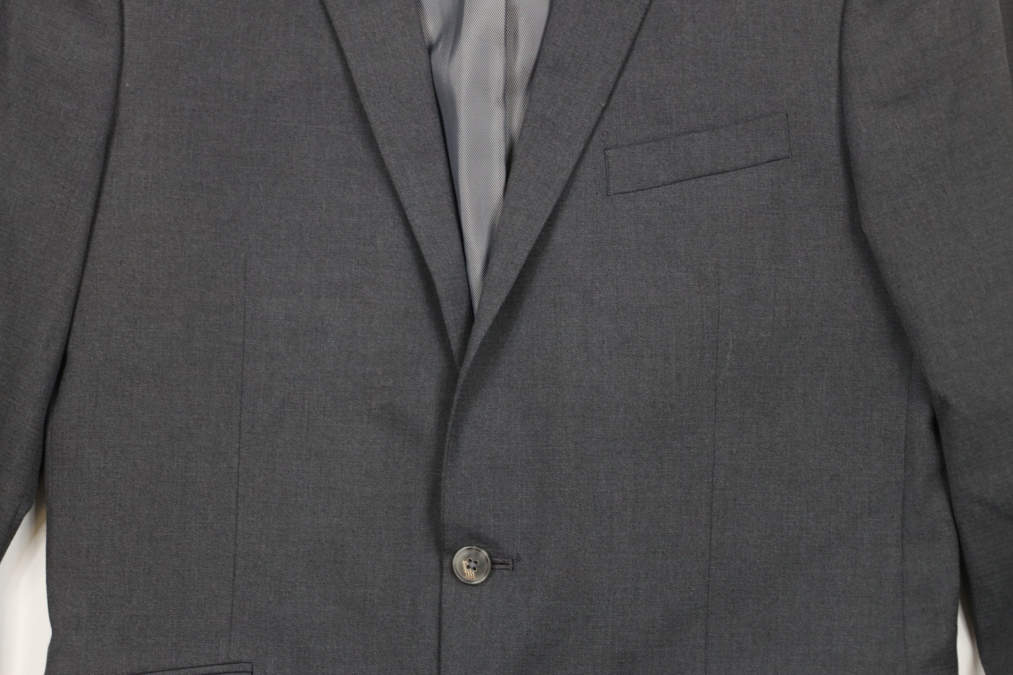 Kenneth Cole Kenneth Cole Reaction 2 Piece Suit Jacket Pants Gray Size 42L - 4 Thumbnail