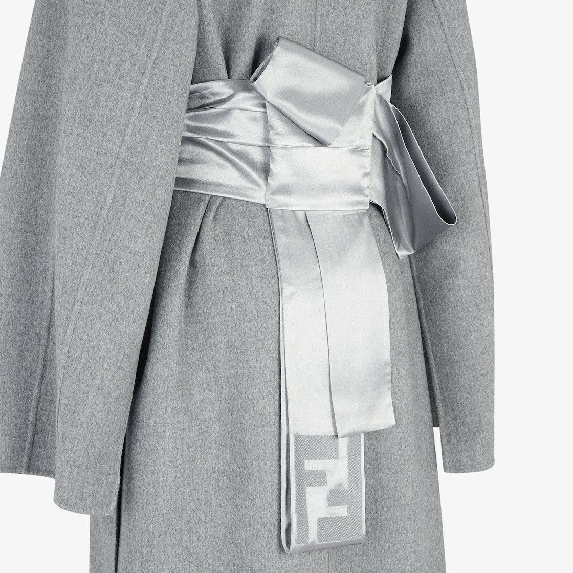 Fendi o1s1wg111224 Overcoat in Grey Size XS / US 0-2 / IT 36-38 - 3 Thumbnail