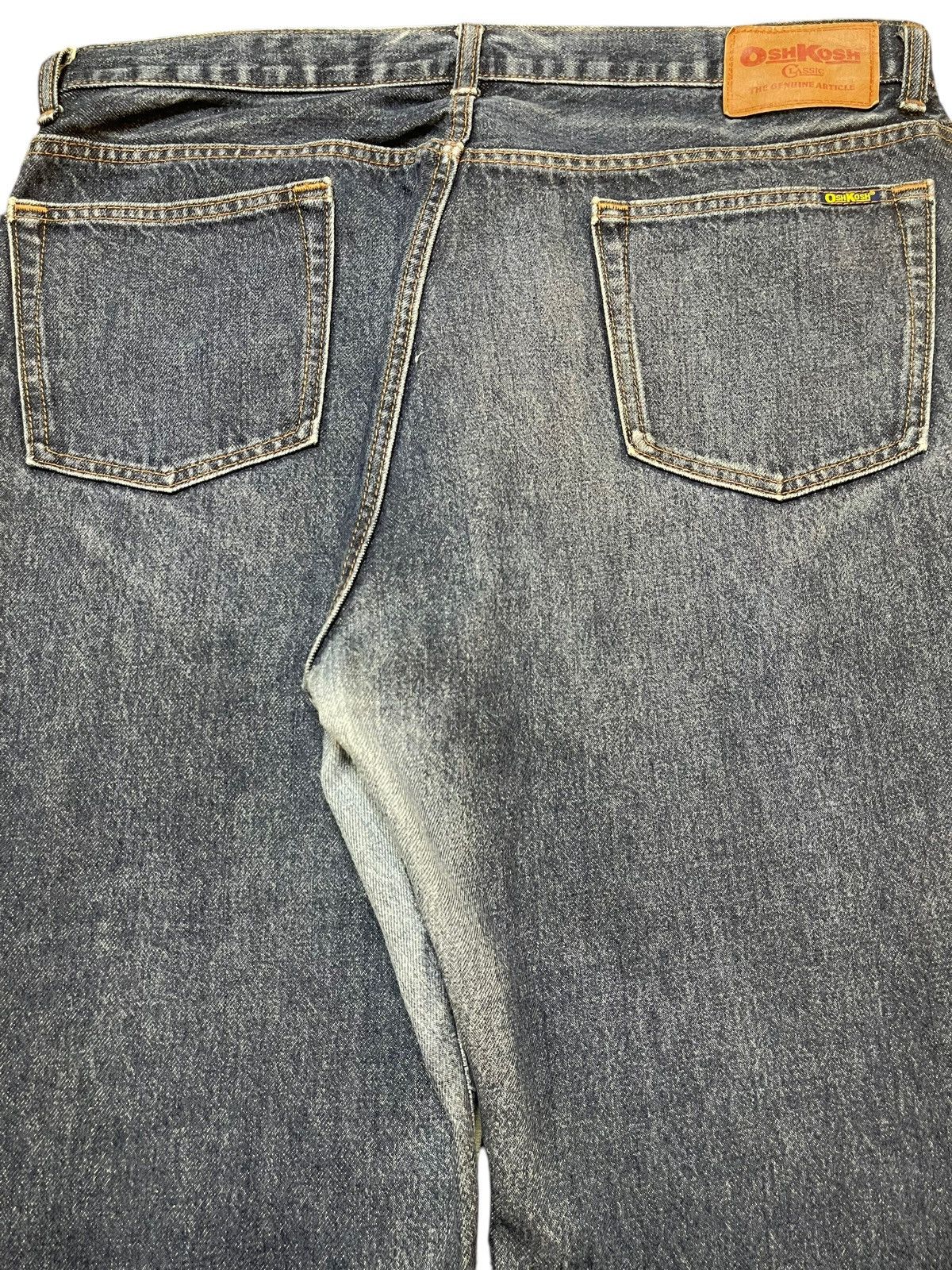 Fubu Vintage Japanese Brand Faded Wash Style Hip Hop Baggy Jeans Size US 36 / EU 52 - 6 Thumbnail