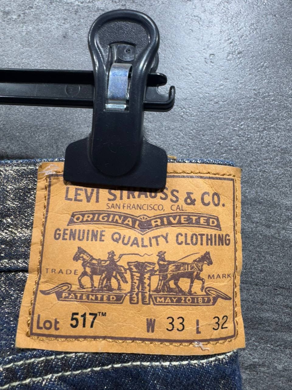 Other Levi's 517 Premium Bootcut Jeans Golden Spurs Gold Wash Size US 33 - 12 Thumbnail