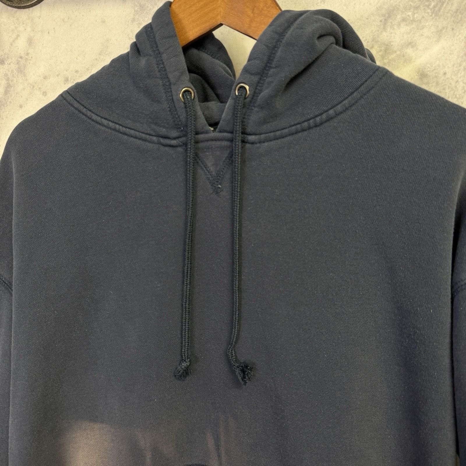 Foot Locker Vintage Foot Locker Hoodie Sweatshirt Mens 2XL Navy Blue Bla Size US XXL / EU 58 / 5 - 3 Thumbnail