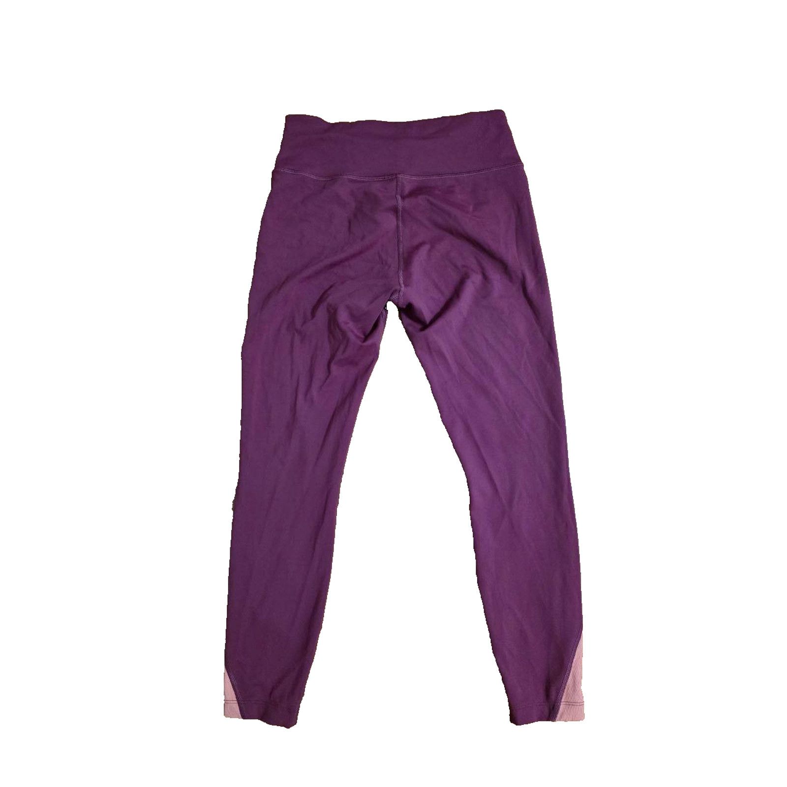 Peloton Peloton Move Mission Rib Insert Crop Leggings Purp M A001159 Size 22" - 4 Thumbnail