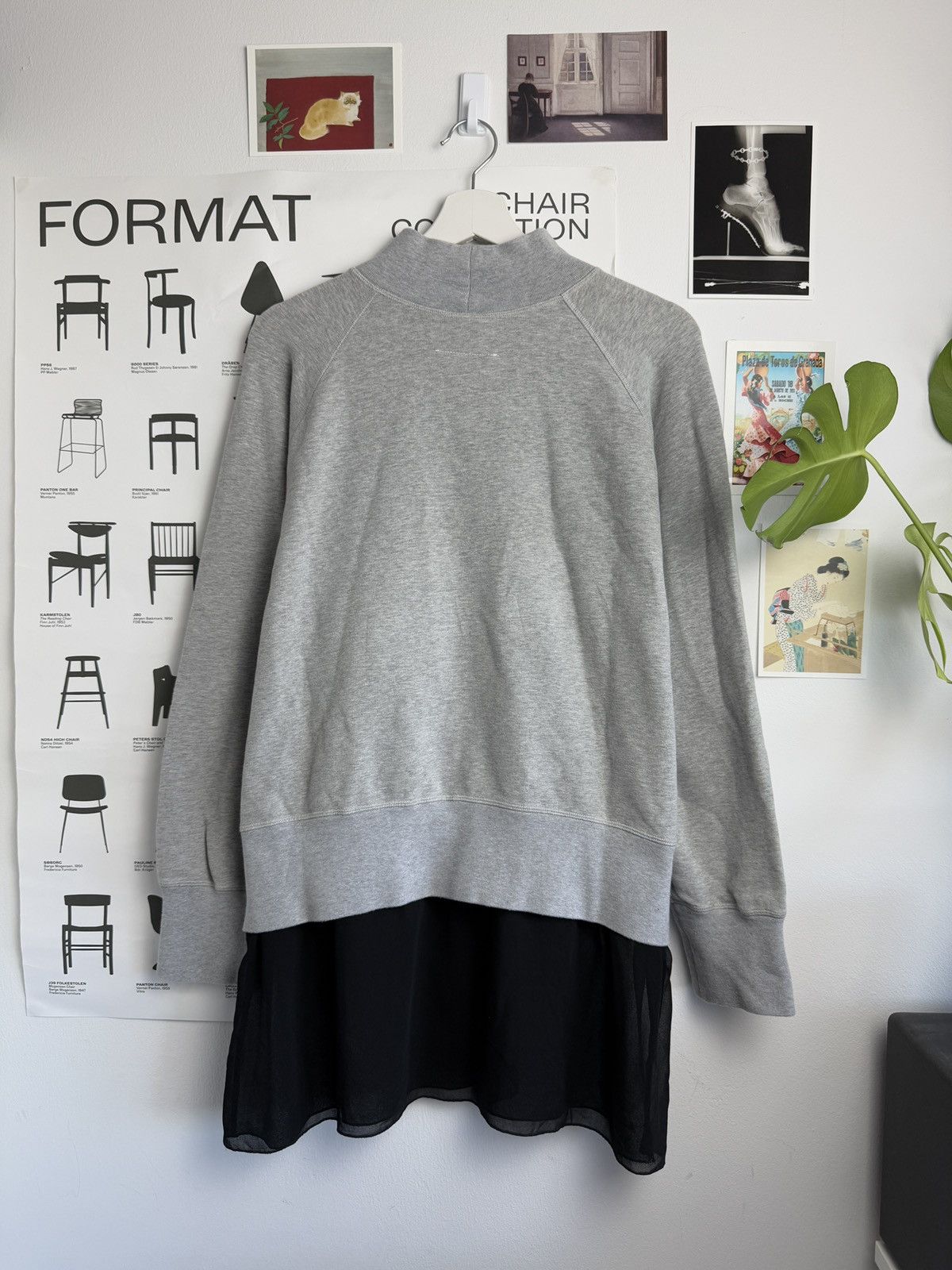 Designer × Maison Margiela Maison Margiela MM6 baggy basic sweatshirt M archive designer Size M / US 6-8 / IT 42-44 - 2 Thumbnail