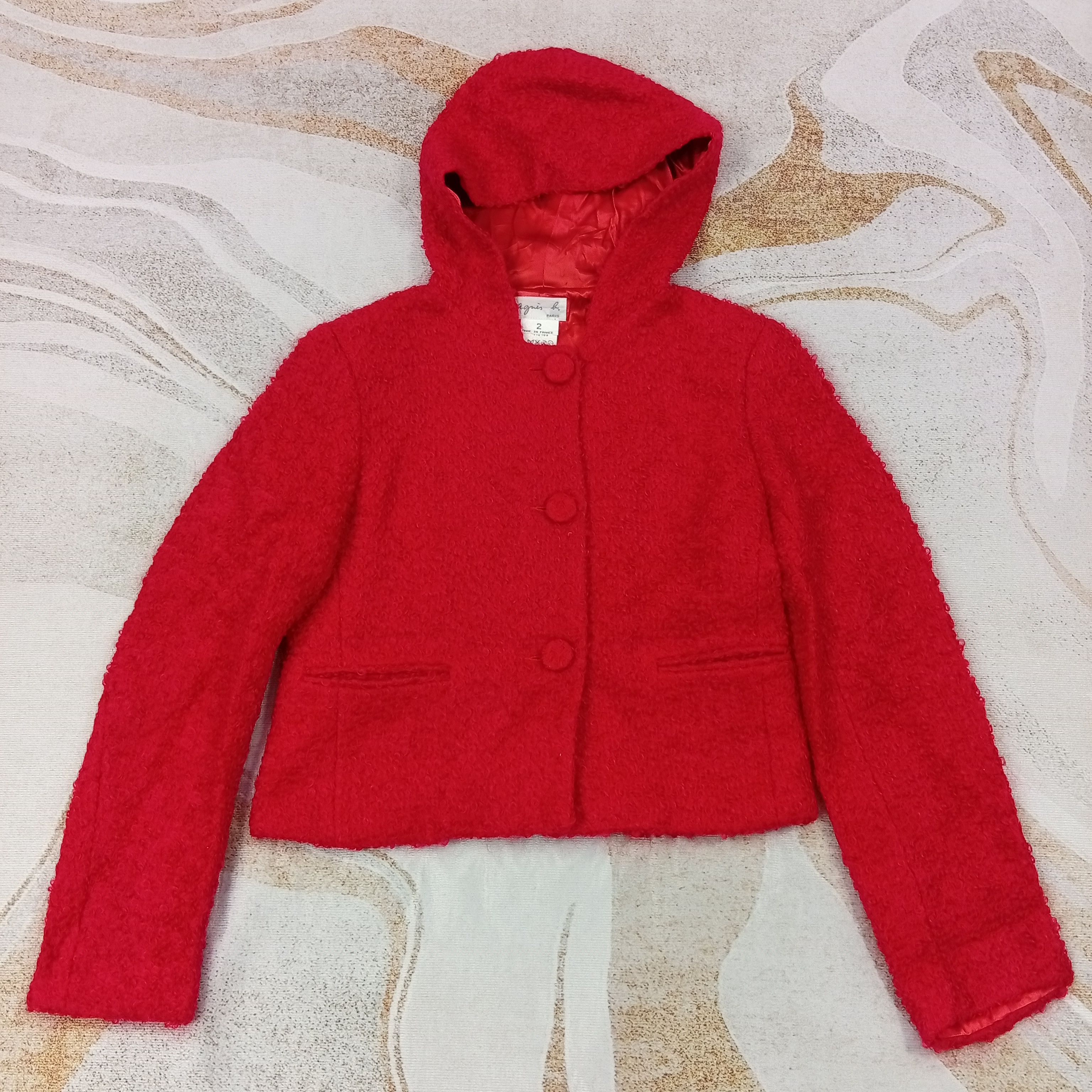 Vintage × agnes b. Agnes B Paris Jacket c220n2 Size XS / US 0-2 / IT 36-38 - 1 Thumbnail