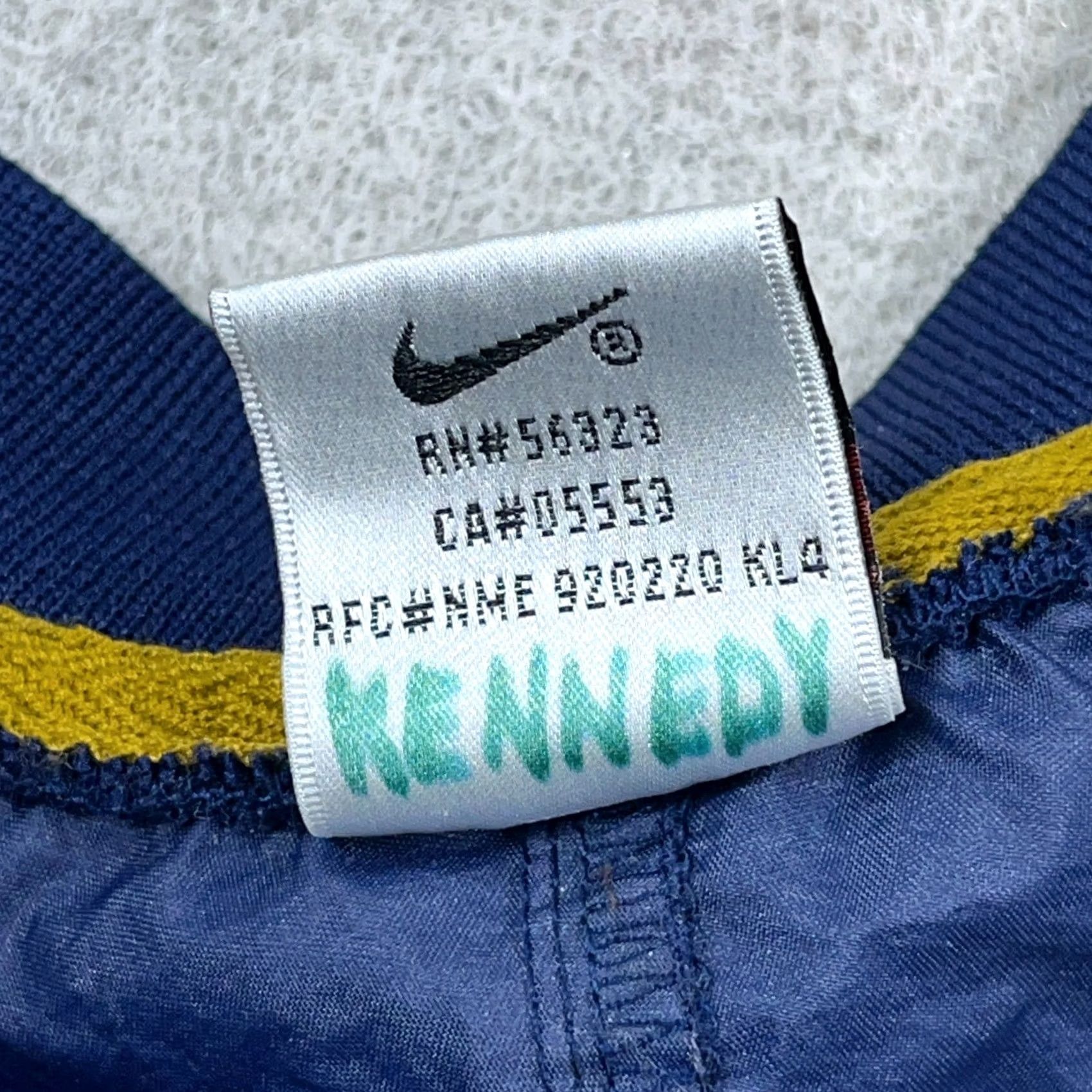 Nike Vintage Nike Jacket Men Large Blue Pullover Windbreaker Center Swoosh 90s Unline Size US L / EU 52-54 / 3 - 4 Thumbnail