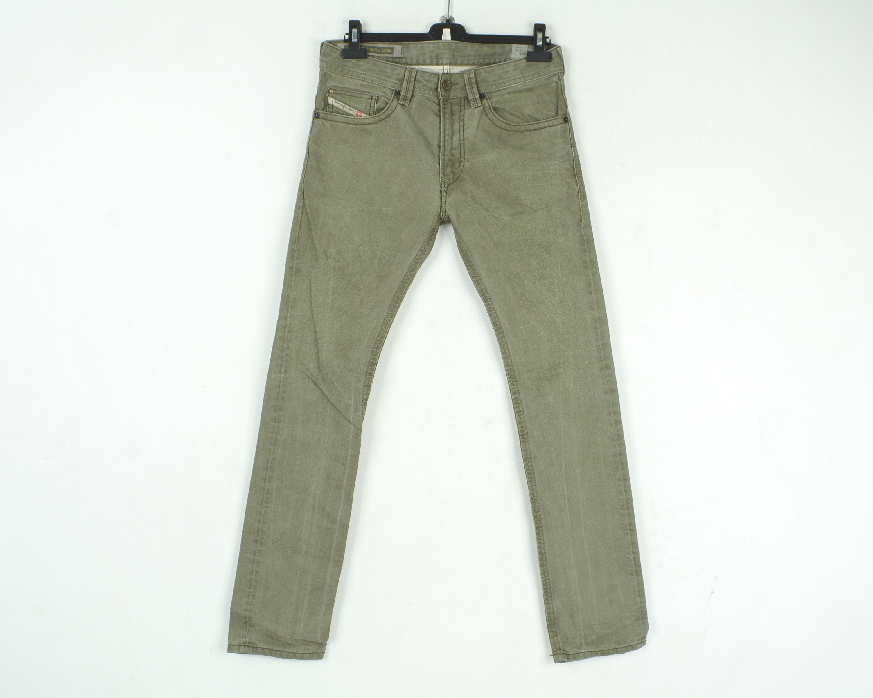 Diesel Thavar W29 L32 Slim Fit Skinny Leg Jeans Denim Pants Size US 29 - 1 Thumbnail