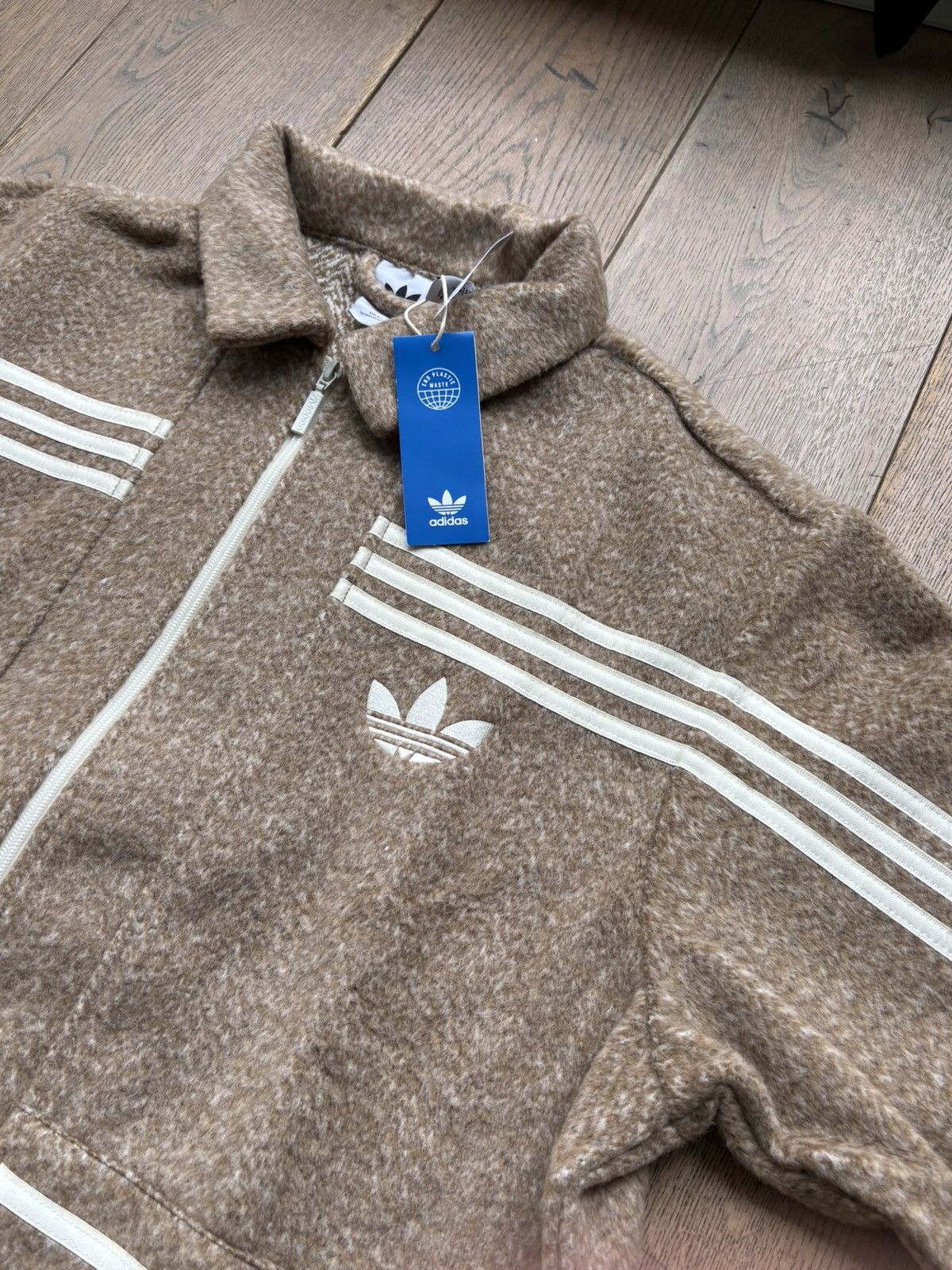 Adidas Adidas 70's Tweed Track Top Jacket Medium brand new Size US M / EU 48-50 / 2 - 5 Thumbnail