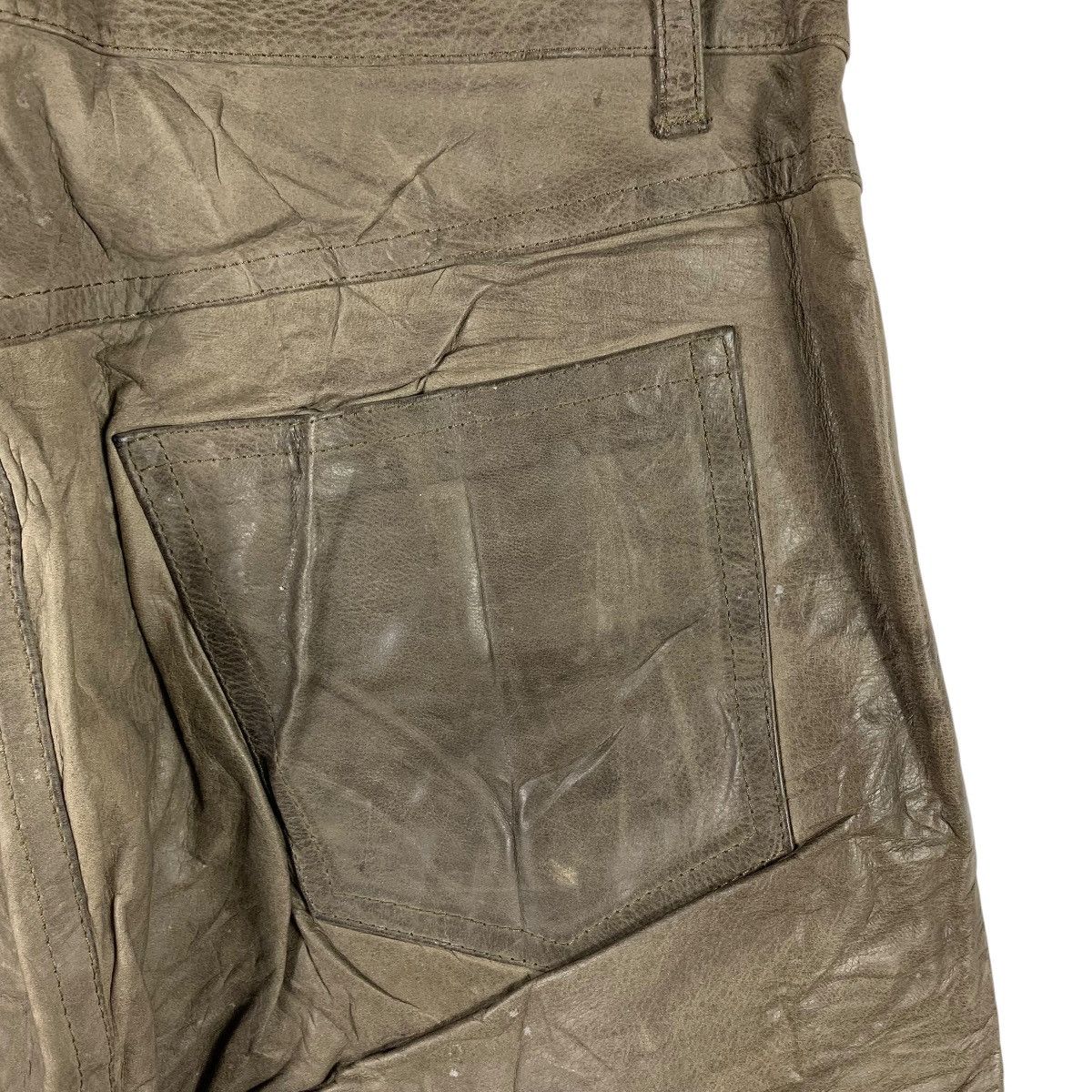 A.P.C. × Japanese Brand A.P.C rue de flearus paris leather jeans Size US 28 / EU 44 - 16 Thumbnail