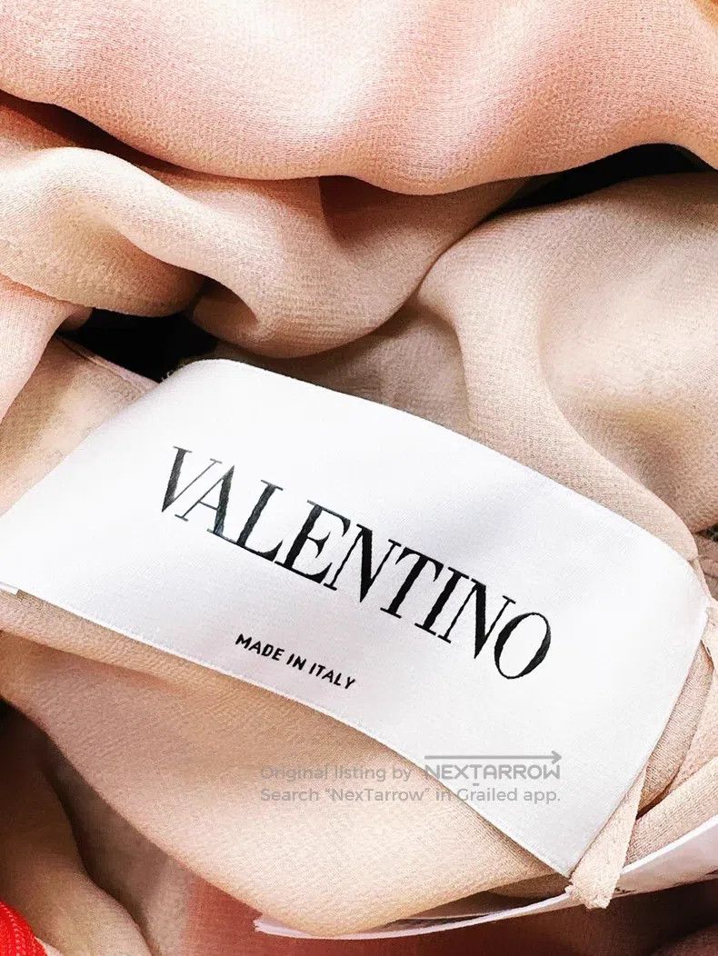 Valentino Valentino Melange long-sleeved dress Size L / US 10 / IT 46 - 3 Thumbnail