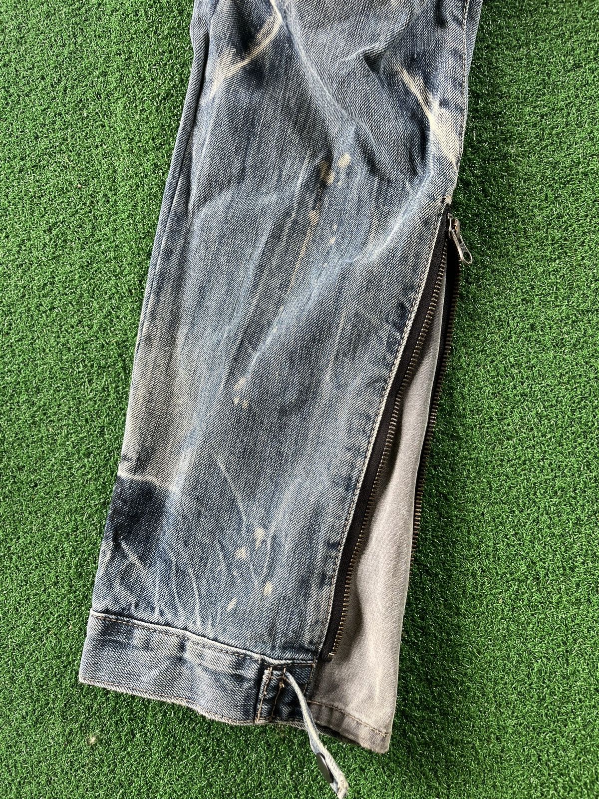 Japanese Brand × PPFM 🔥RARE PPFM Mad Punk Distressed Denime Jeans 🇯🇵 Size US 32 / EU 48 - 9 Thumbnail