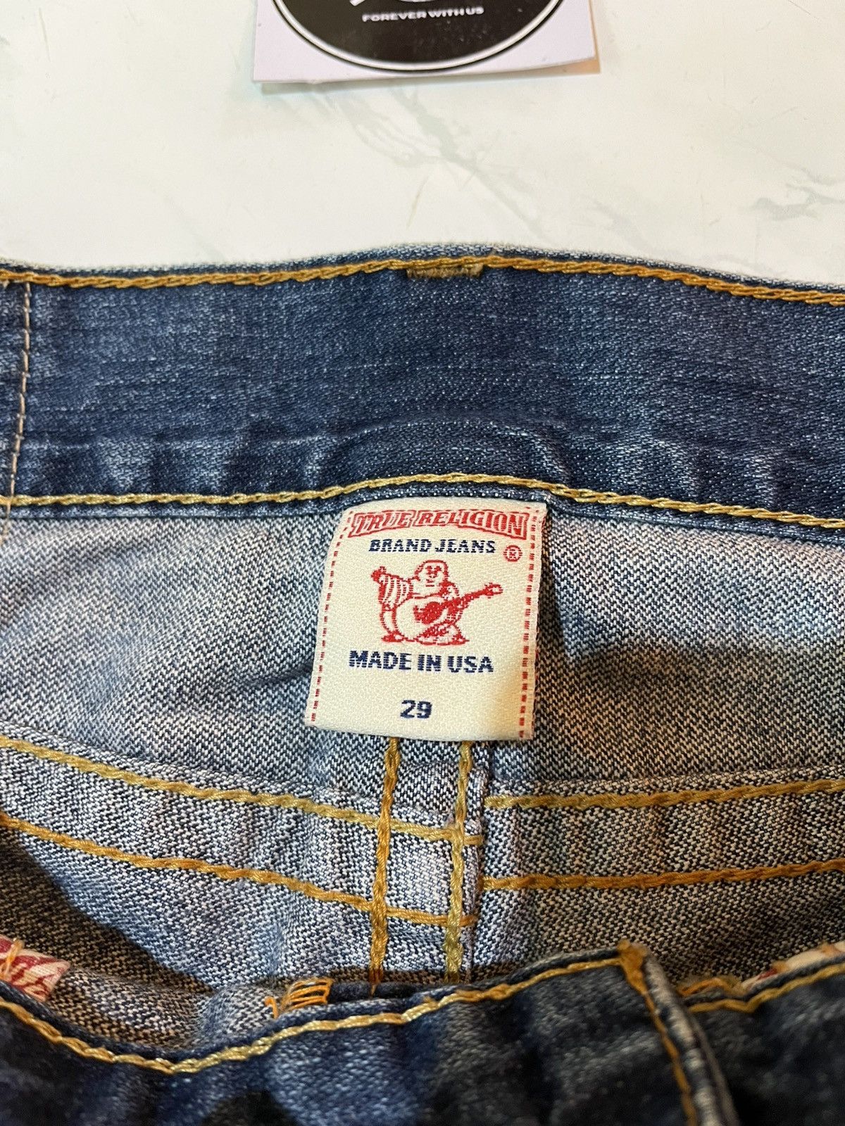 True Religion 🔥 True Religion Slim Fit Denim Jeans Size US 29 - 10 Thumbnail