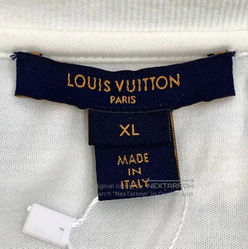 Louis Vuitton Louis Vuitton Blue Cotton T. Size XL / US 12-14 / IT 48-50 - 5 Thumbnail