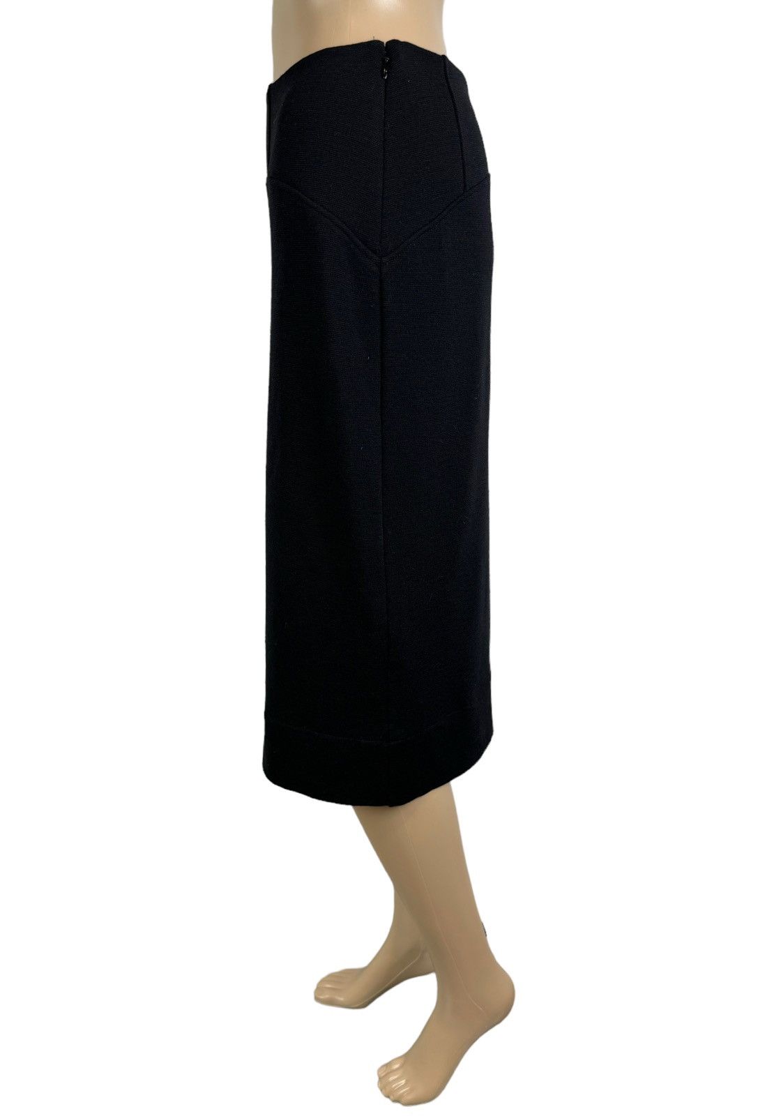 Givenchy Givenchy Paris Wool Midi Pencil Skirt size M Size 30" / US 8 / IT 44 - 4 Thumbnail
