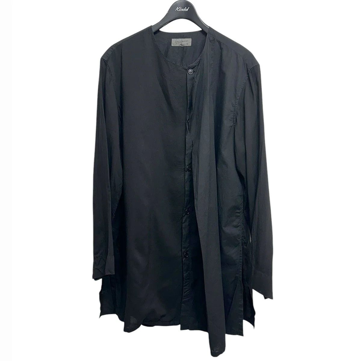 Yohji Yamamoto Yohji Yamamoto pour homme 18SS Double Switching Shirt Size US M / EU 48-50 / 2 - 1 Thumbnail