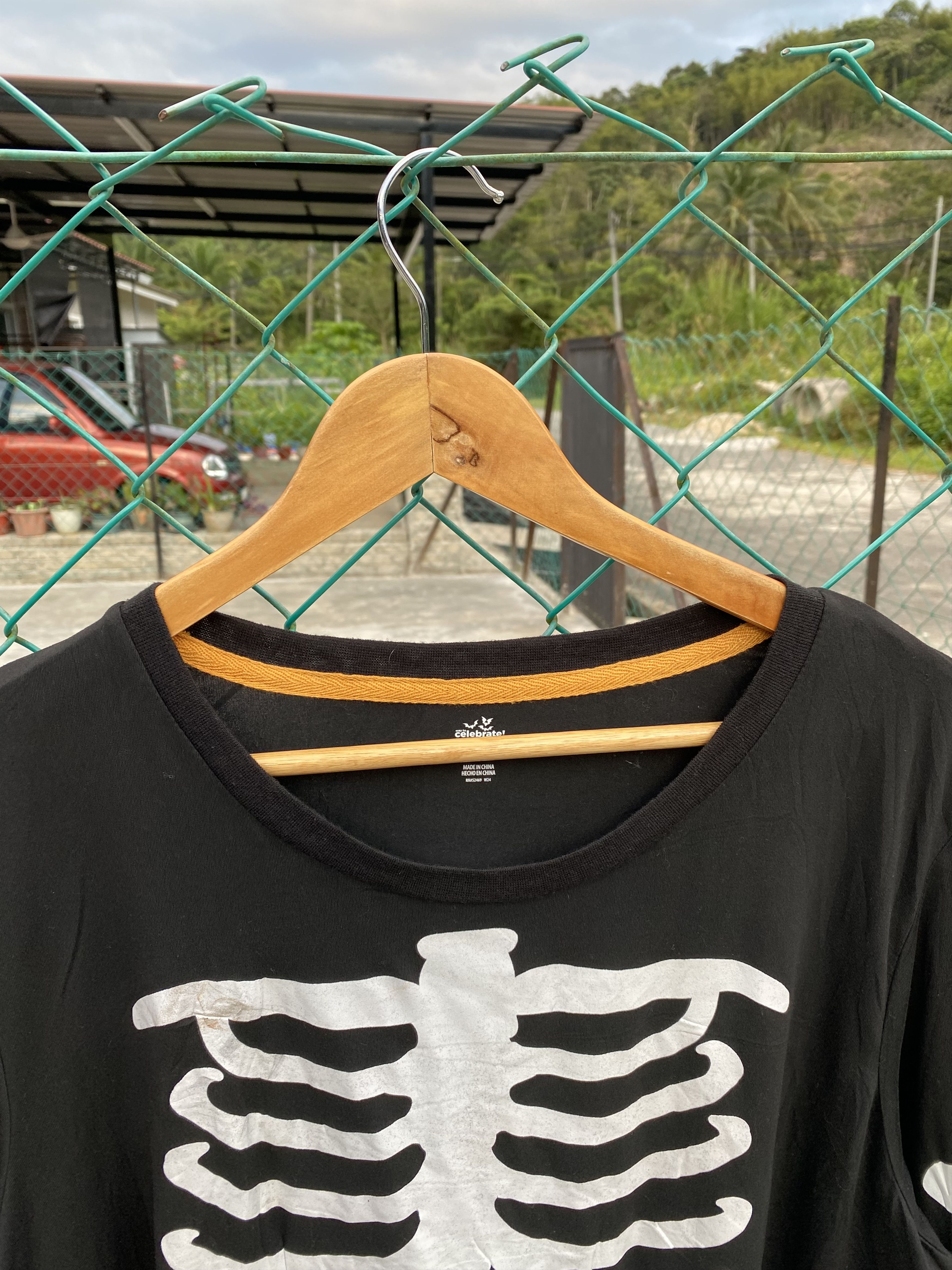 Japanese Brand Halloween skeleton spandex long sleeve tees Size XL / US 12-14 / IT 48-50 - 5 Thumbnail