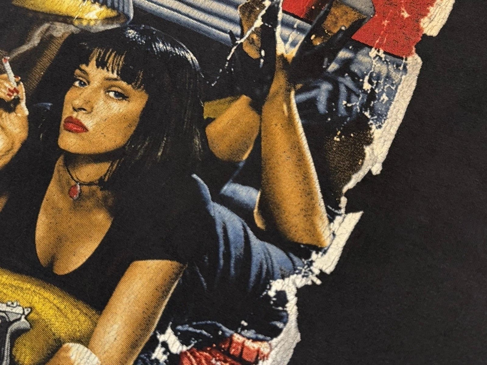 Other Vintage 1994 Pulp Fiction Quintin Tarantino Tee Shirt S Size US XL / EU 56 / 4 - 10 Thumbnail