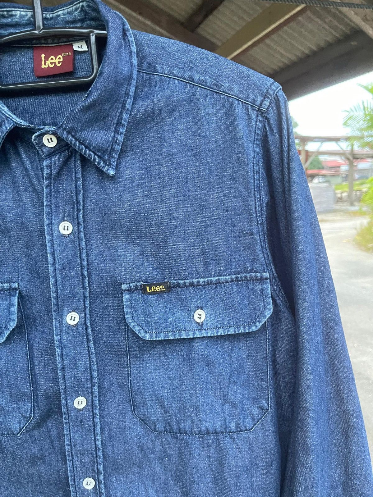 Lee Lee Denim Western Shirt Indigo Size US M / EU 48-50 / 2 - 7 Thumbnail