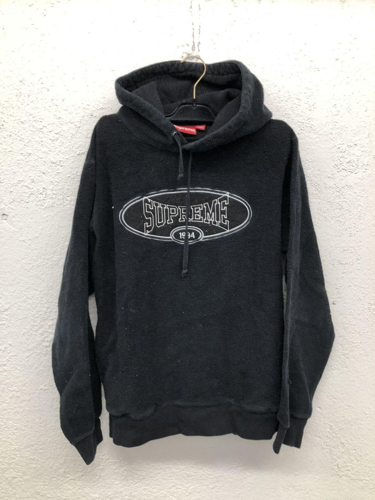 Supreme Supreme FW15 Sherpa Fleece Hoodie Size US S / EU 44-46 / 1 - 1 Thumbnail