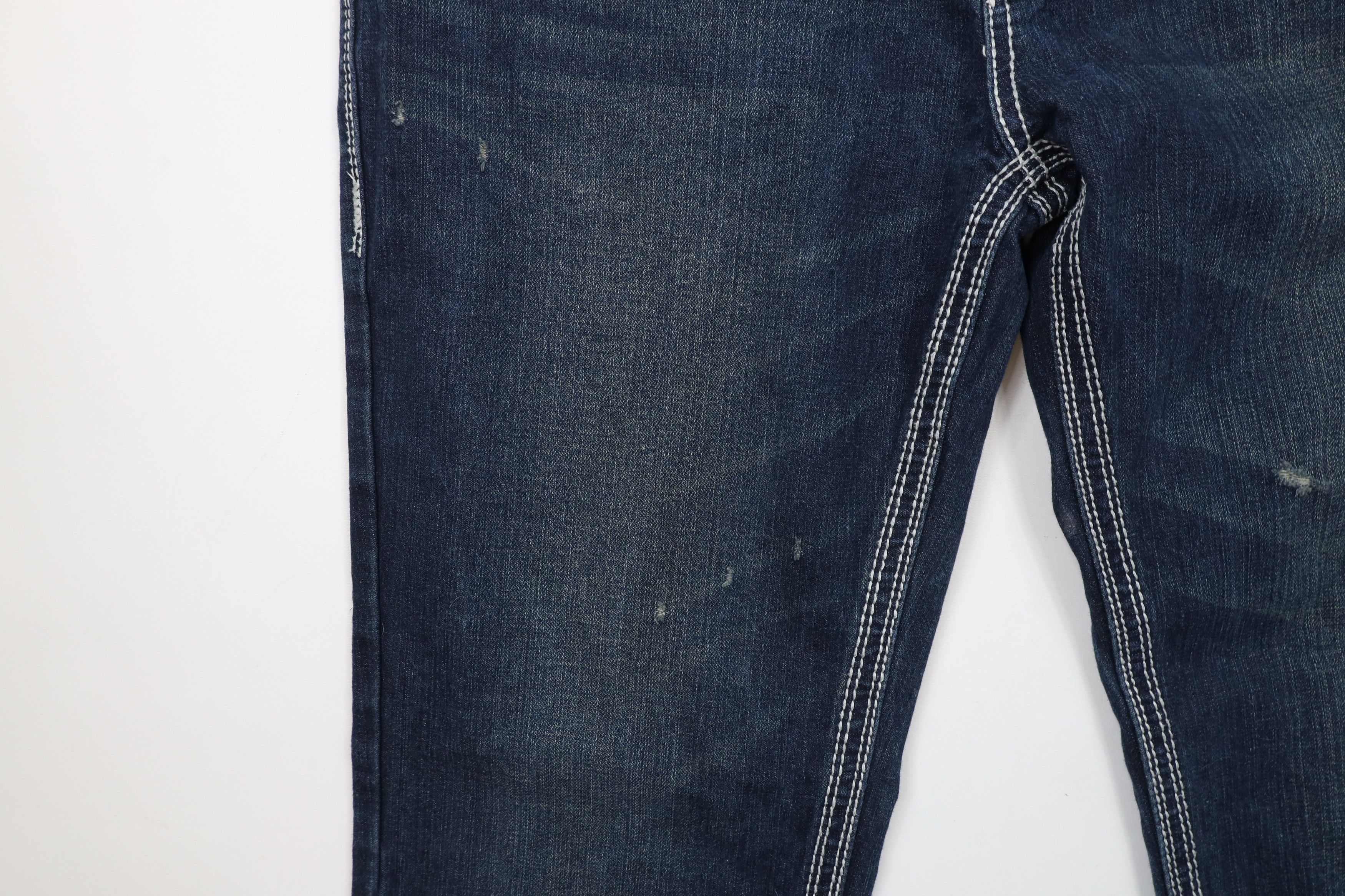 True Religion × Vintage Vintage True Religion Ricky Big QT Denim Jeans Blue USA Size US 38 / EU 54 - 6 Thumbnail