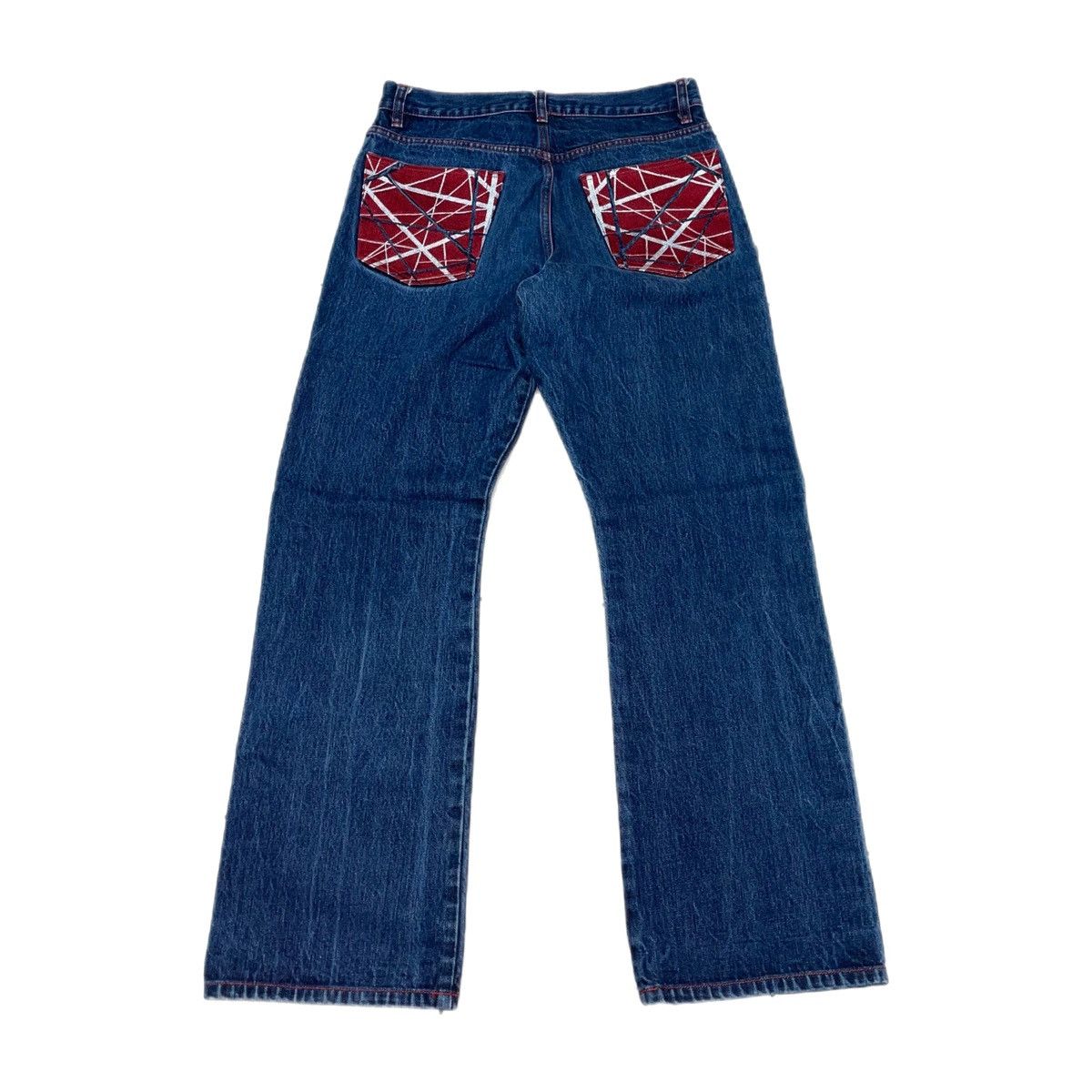 Famous Stars And Straps × Vintage Y2K Famous Stars & Straps Selvedge Denim Jeans Size US 32 / EU 48 - 3 Thumbnail