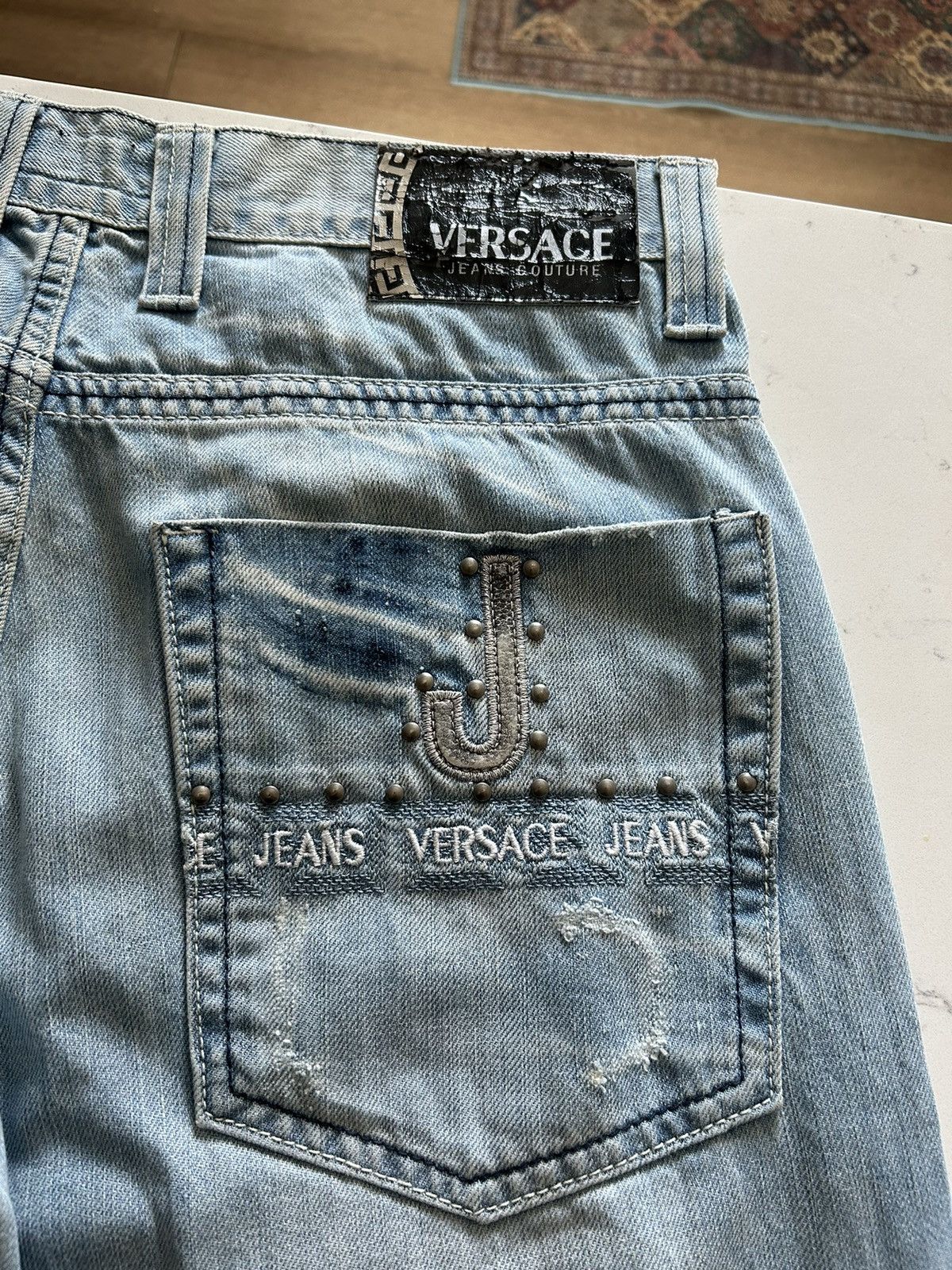 Versace Jeans Couture Vintage Versace Denim Size US 33 - 6 Thumbnail