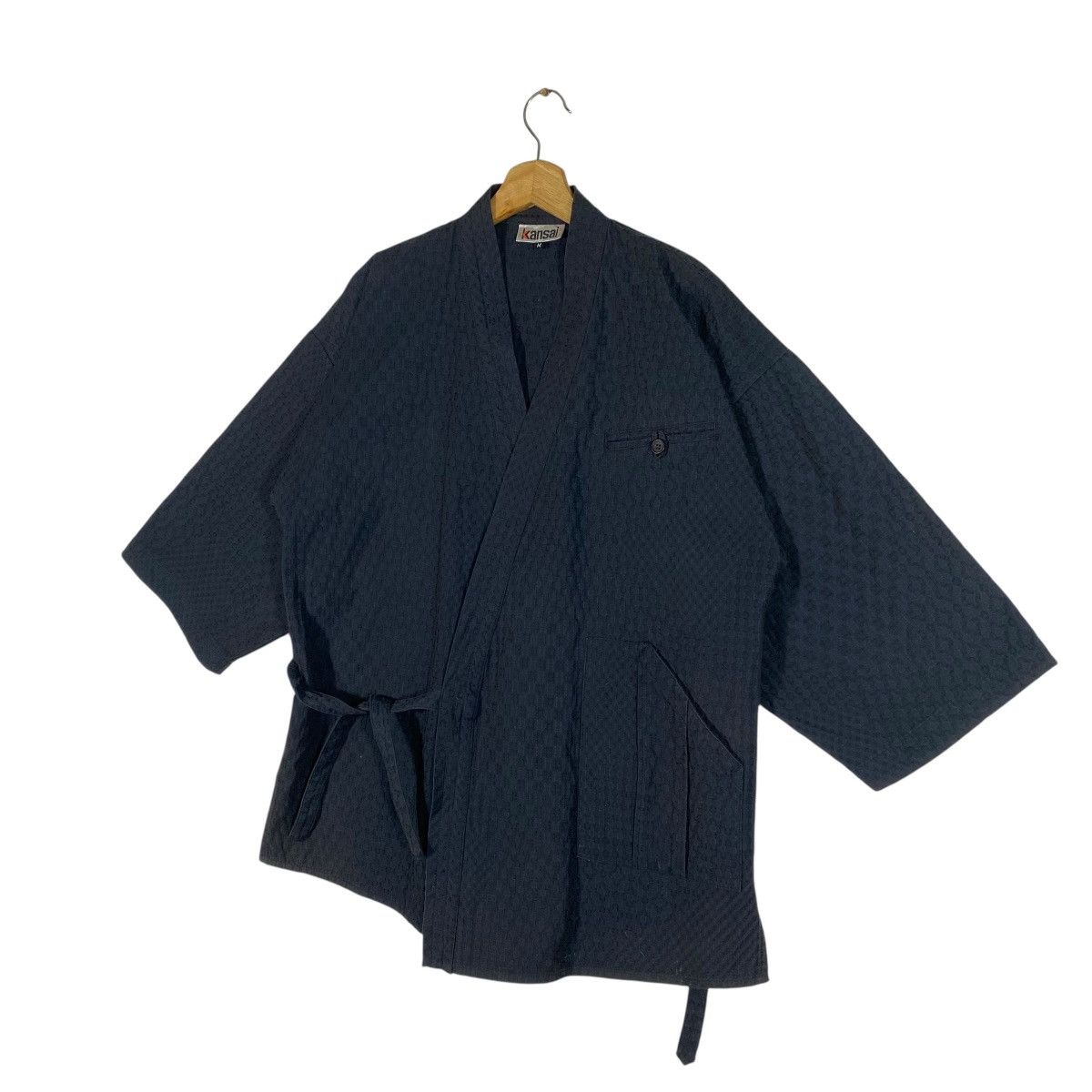 Kansai Yamamoto Vintage Kansai Japanese Brand Kimono M Size Black Colour Size US M / EU 48-50 / 2 - 2 Thumbnail