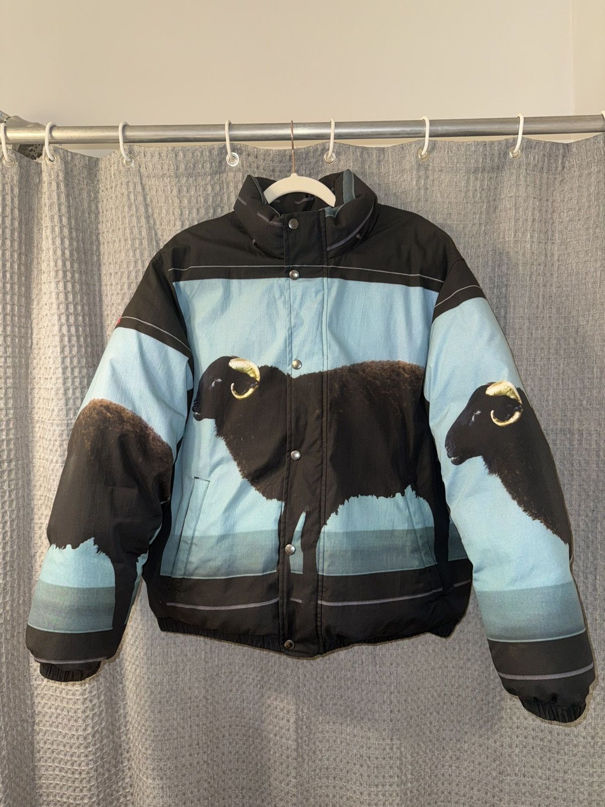 Supreme Damien Hirst Down Puffer Jacket Size US M / EU 48-50 / 2 - 1 Thumbnail