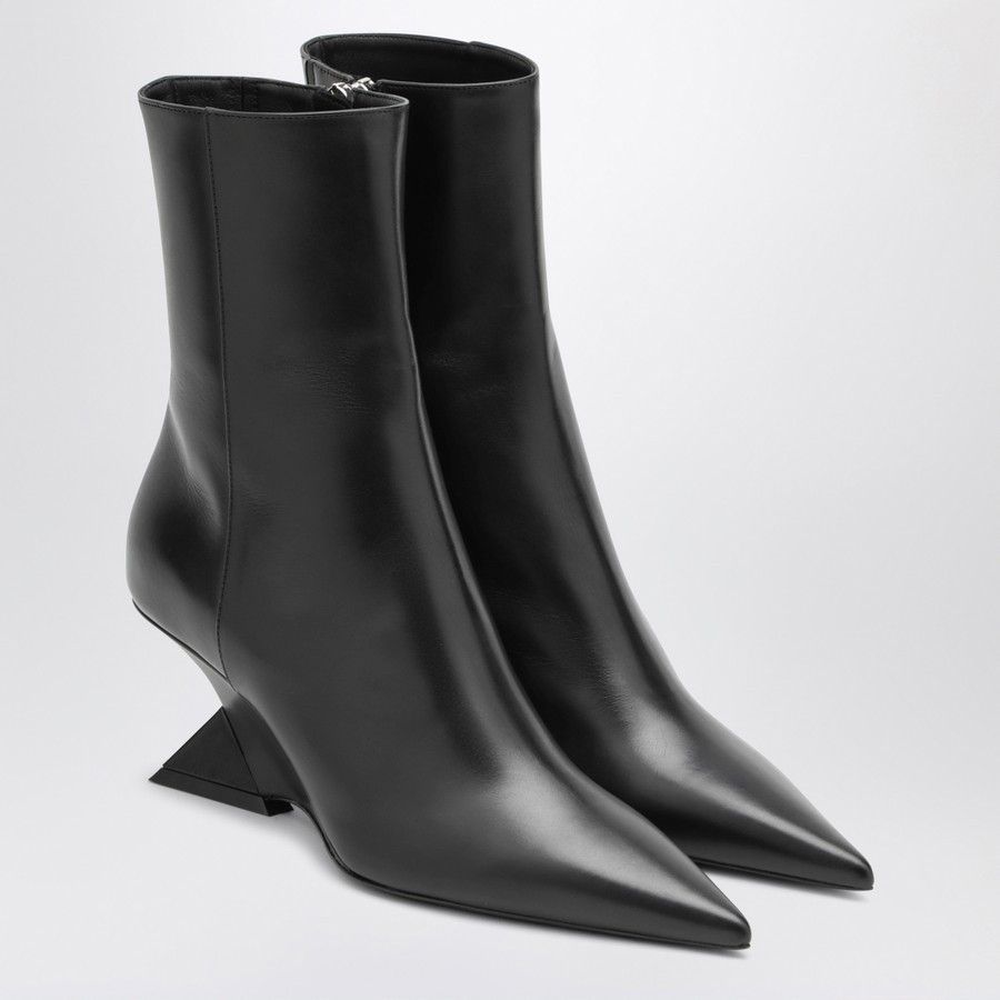 The Attico o1d2blof1024 Boot Medium Cheope in Black Size US 7 / IT 37 - 2 Thumbnail
