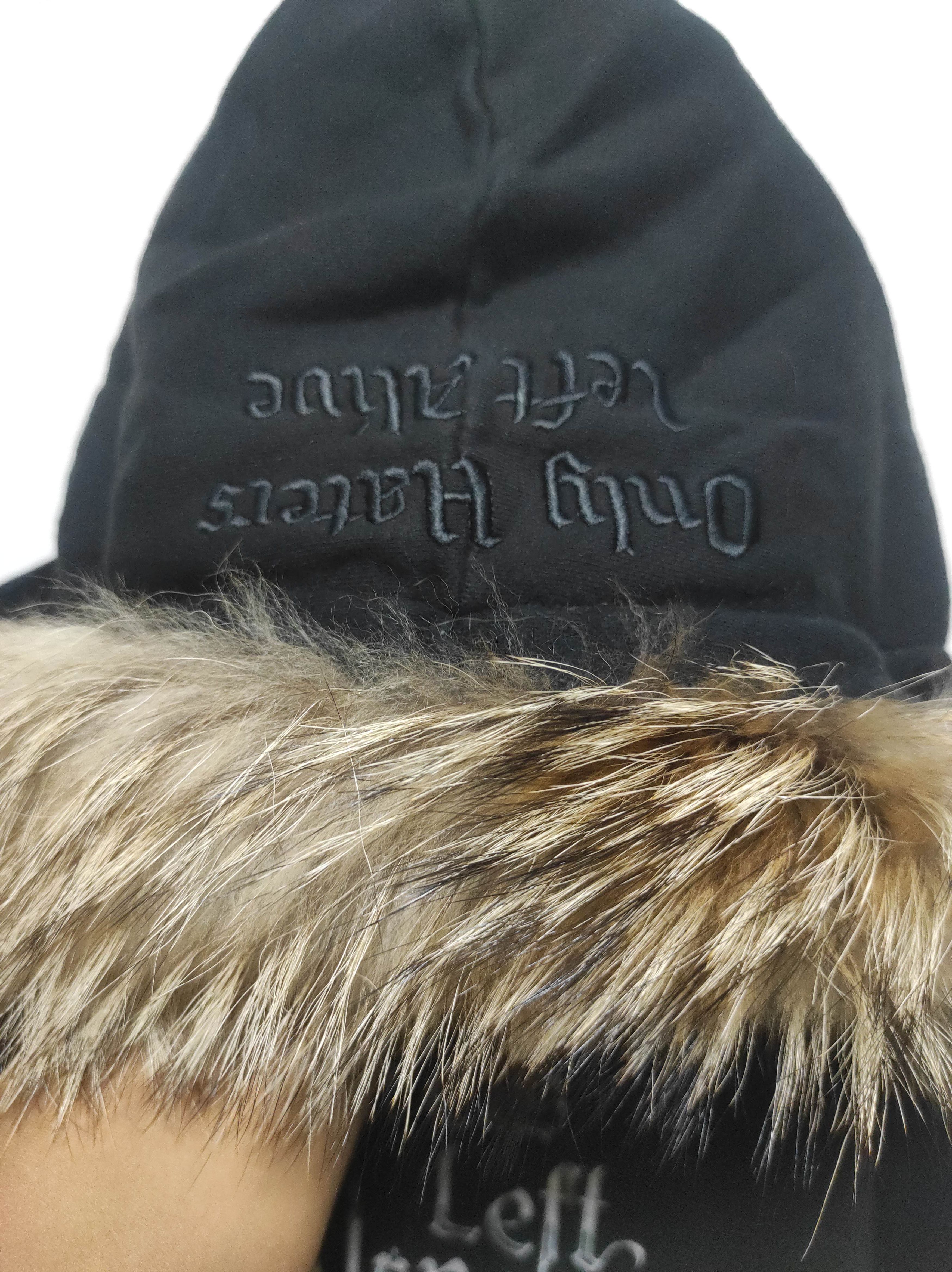14th Addiction Noir Larmes Fur Hoodie IfSixWasNine LGB style Size US L / EU 52-54 / 3 - 11 Thumbnail