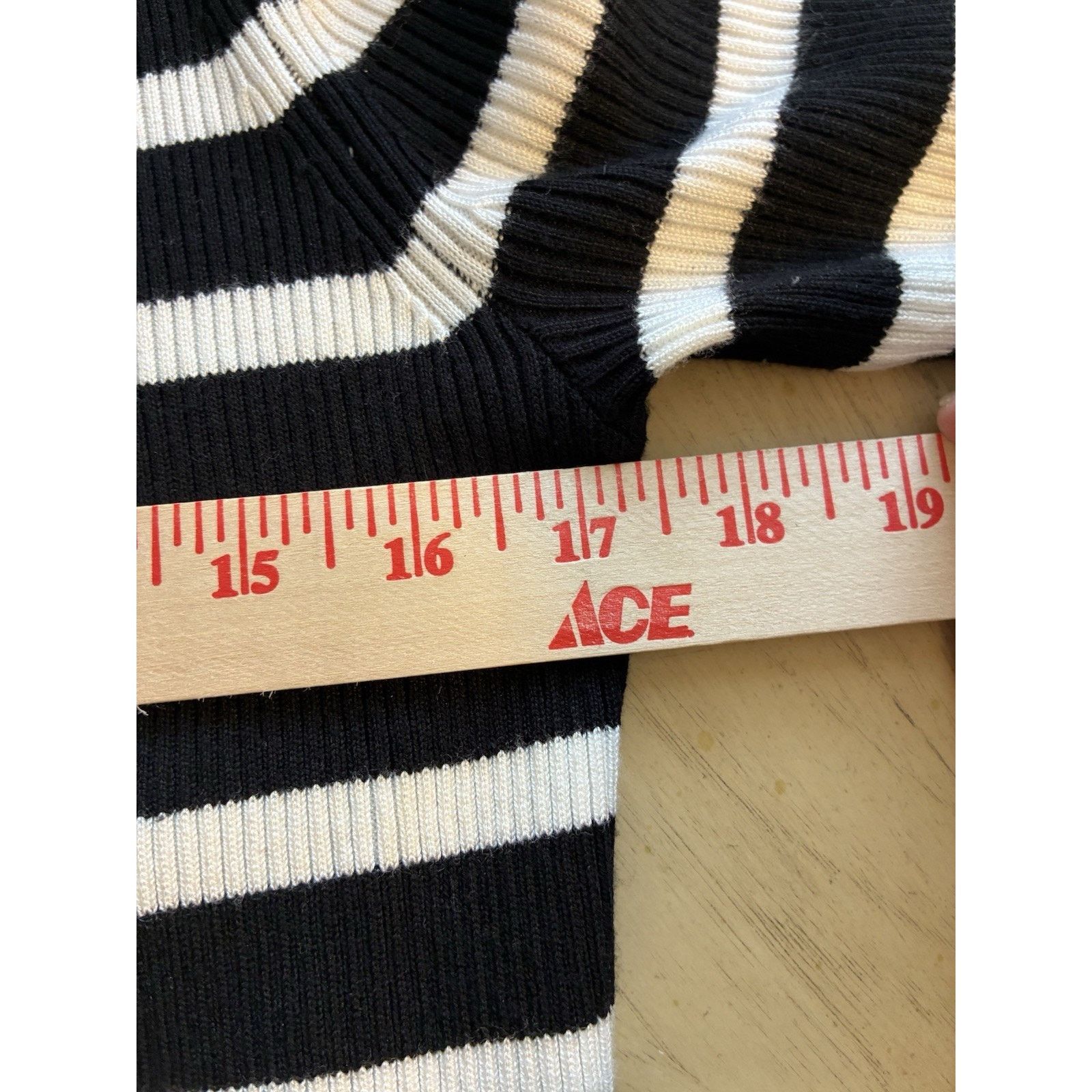 Nine West Striped Long Duster Cardigan Quiet Luxury Minimalist S Size S / US 4 / IT 40 - 8 Thumbnail