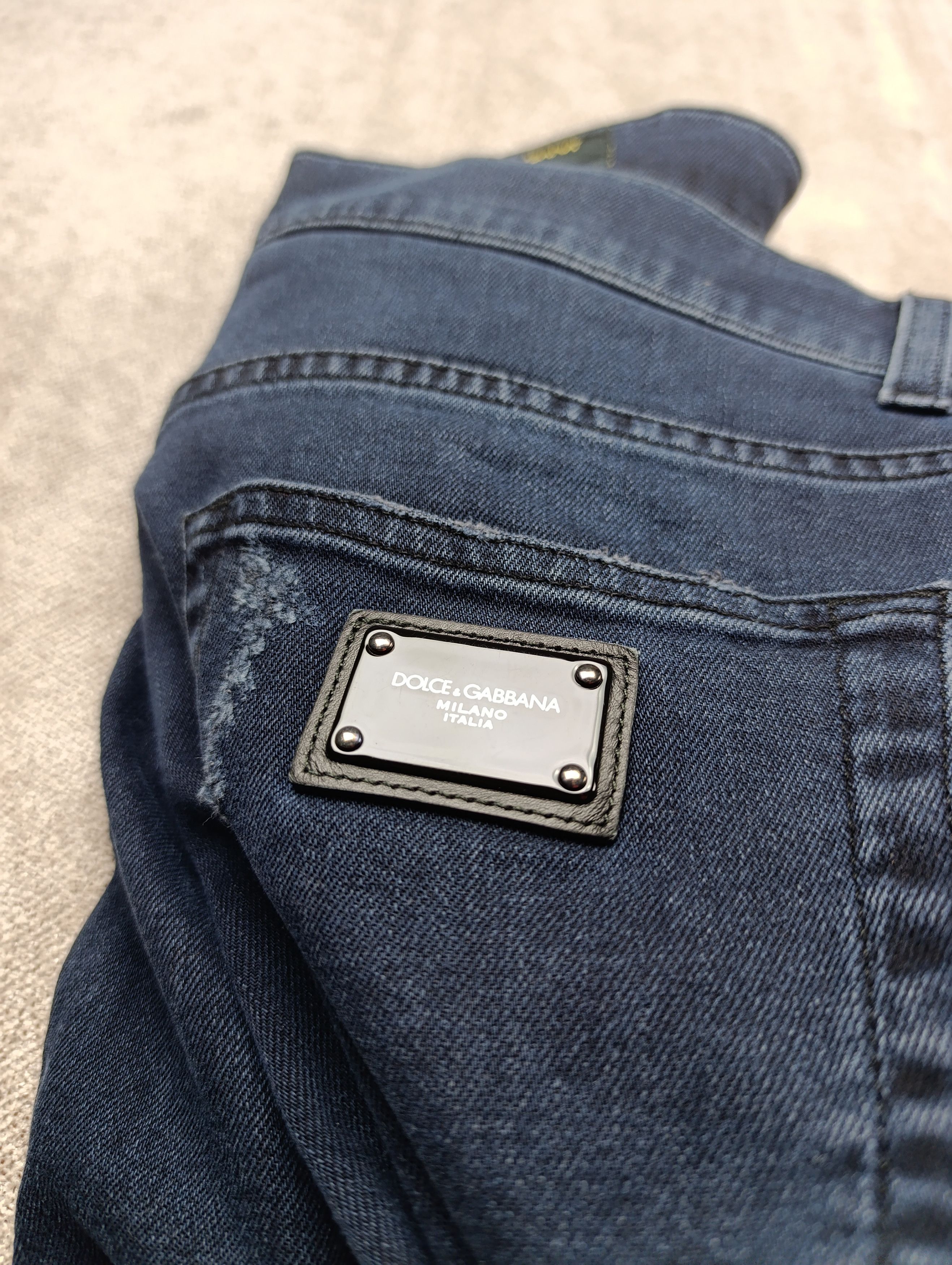 Dolce & Gabbana DOLCE GABBANA DENIM SLIM MENS JEANS SIZE 48 Size US 32 / EU 48 - 2 Thumbnail