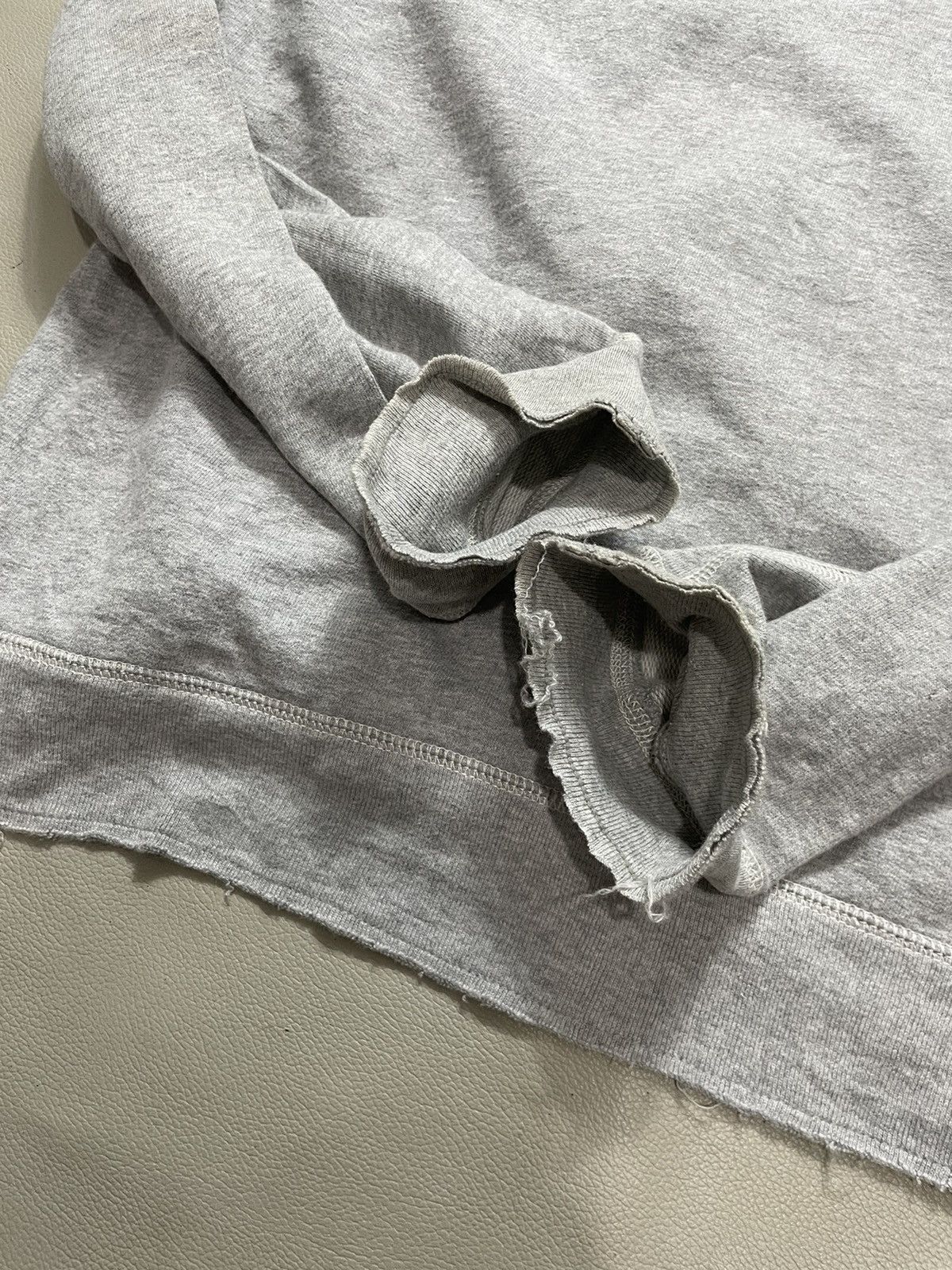 Beauty Beast Eastandstore Distressed Fur Hoodie lgb ifsix style Size US M / EU 48-50 / 2 - 7 Thumbnail
