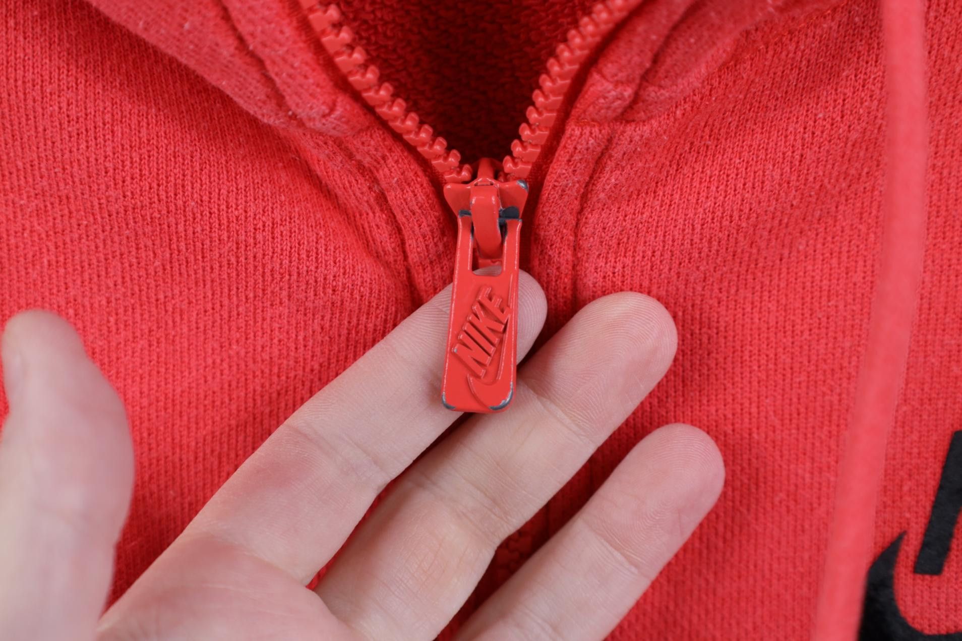 Nike Vintage Y2K Nike Spell Out Full Zip Hoodie Sweatshirt Size M / US 6-8 / IT 42-44 - 5 Thumbnail