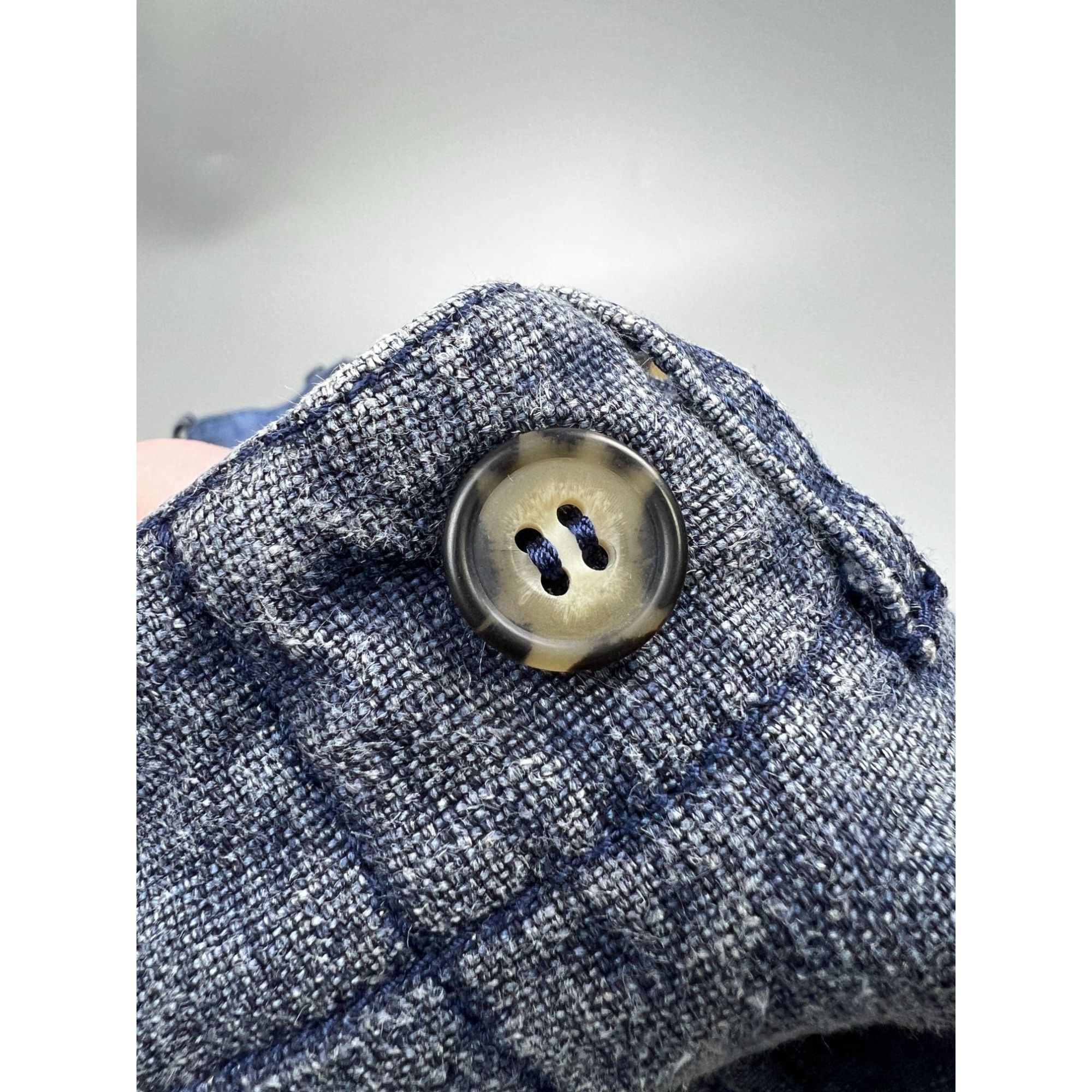 Ermanno Gallamini Ermanno Gallamini Linen Stonewashed Pants (Y0951) Size US 30 / EU 46 - 4 Thumbnail