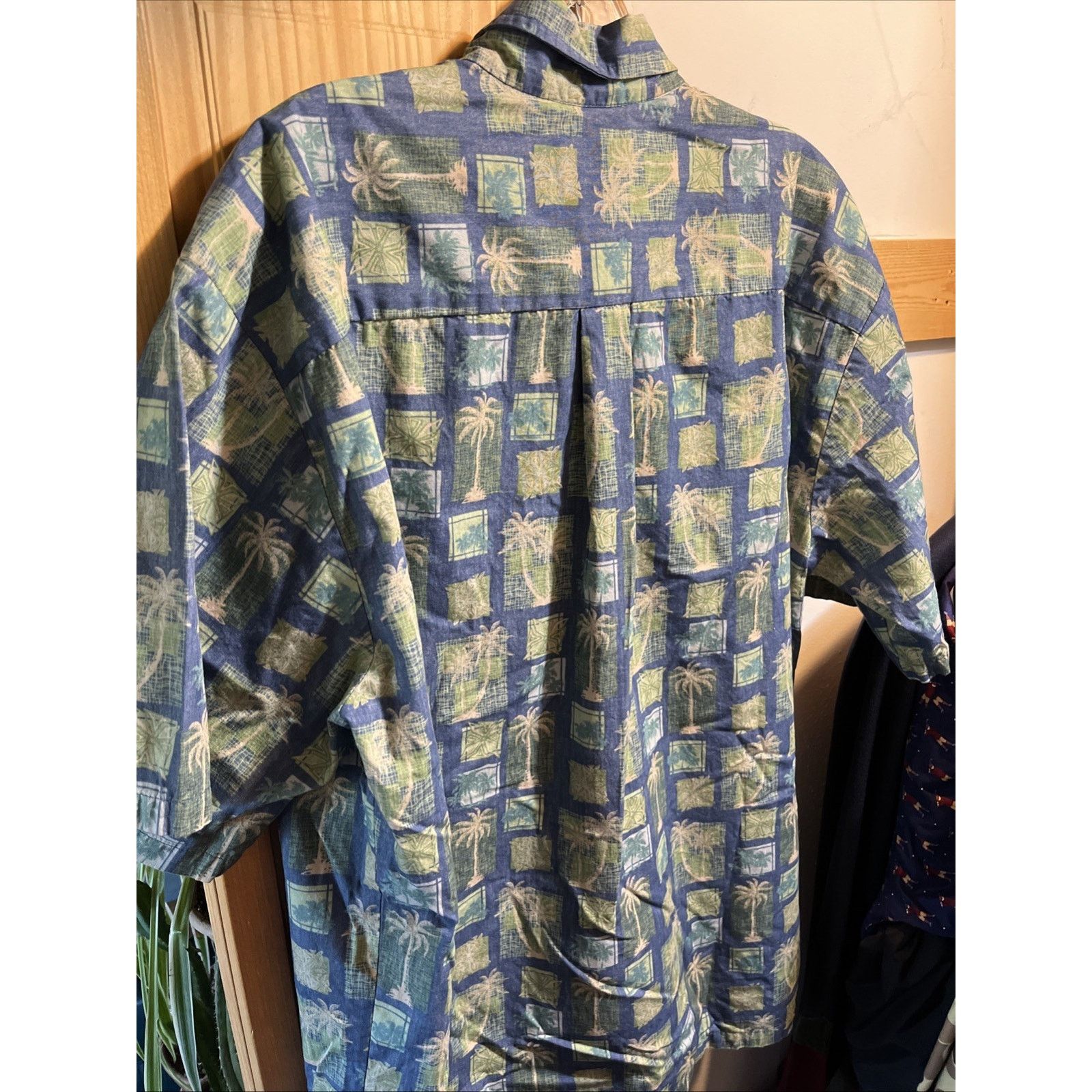 Other Cooke Street Honolulu VTG Mens L Green Cotton Hawaiian Shirt Size US L / EU 52-54 / 3 - 7 Thumbnail