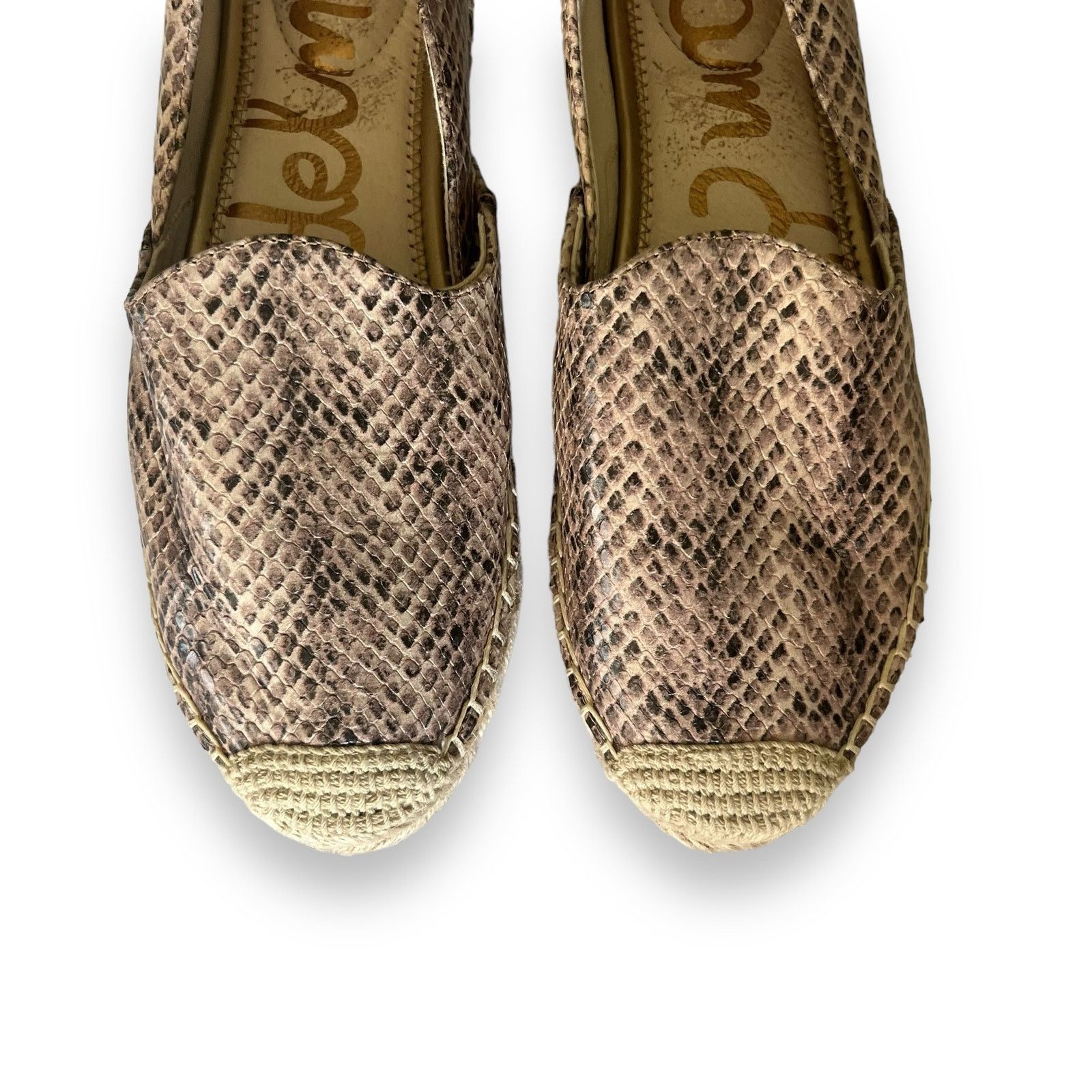 Sam Edelman Sam Edelman Kesia leather slip on Espadrille flat loafer Size US 6.5 / IT 36.5 - 4 Thumbnail